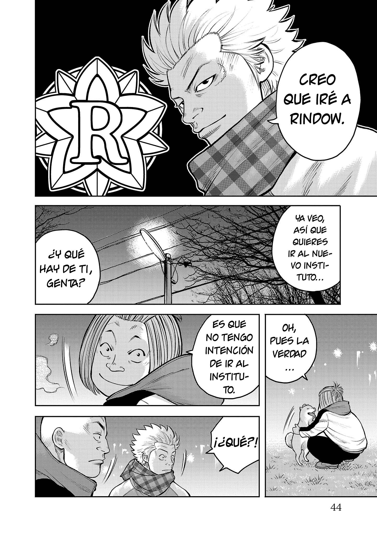 WORST Gaiden Saburoku Santa Namonaki Karasu-tachi Fuegos artificiales en un día de invierno 第49页