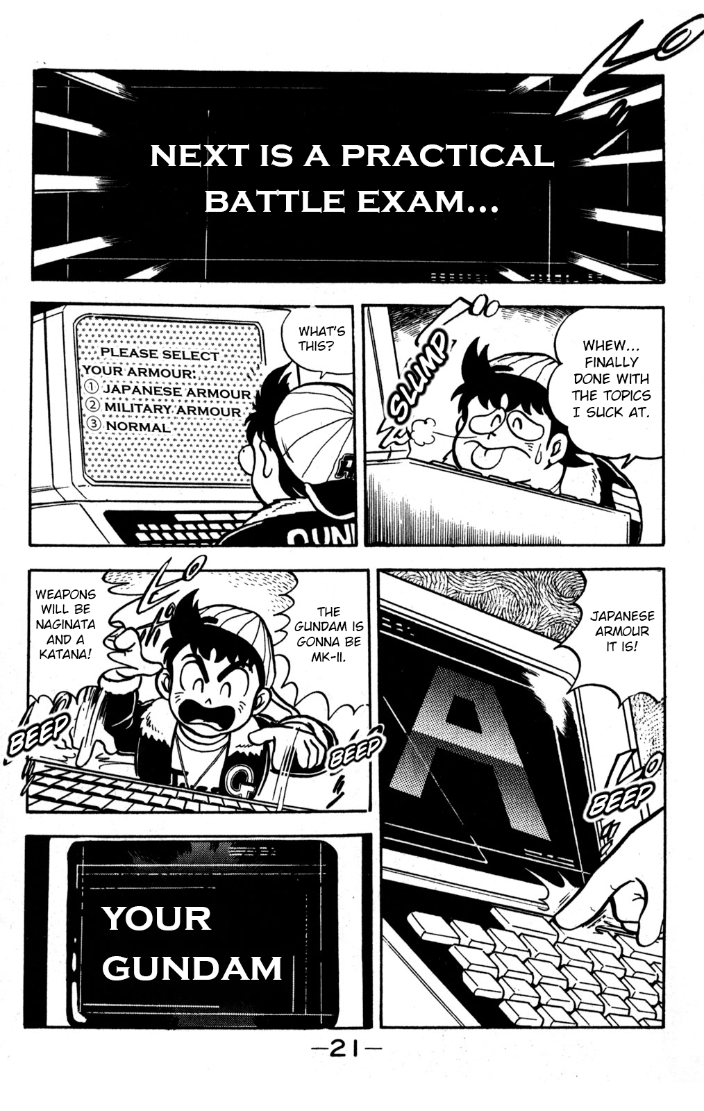 Hyper Warrior Gundam Boy Taiga Amachi Appears 第22页