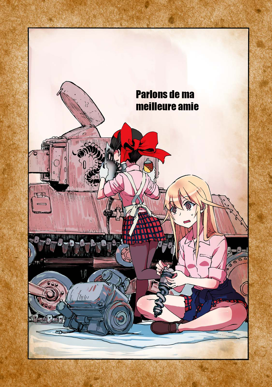Girls und Panzer: Ribbon no Musha Parlons de ma meilleure amie 第6页