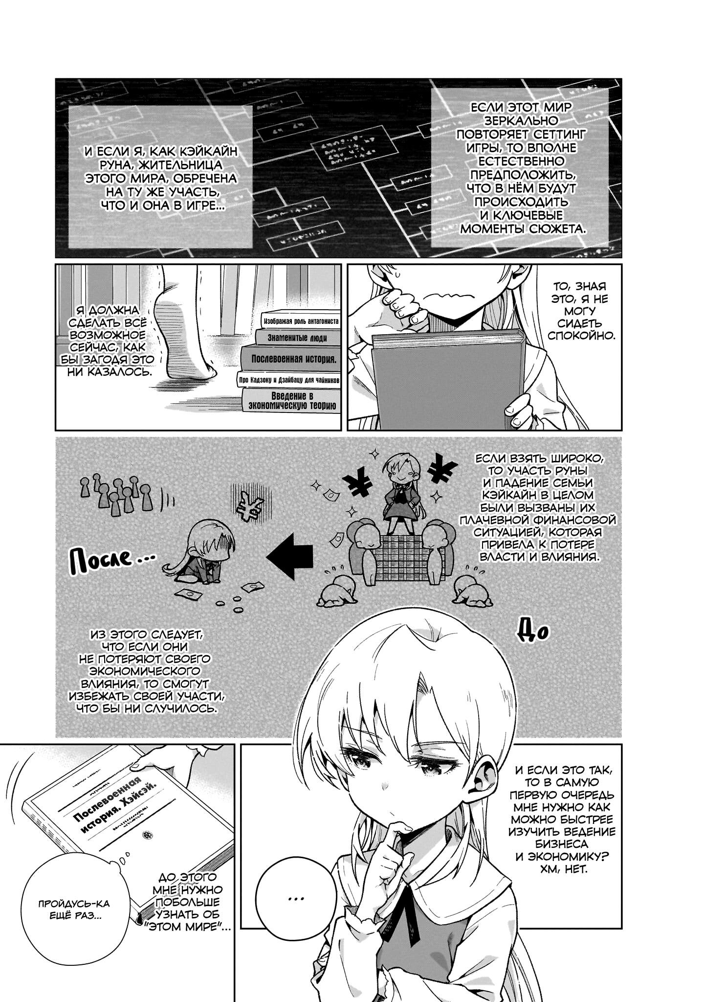 Gendai Shakai de Otome Game no Akuyaku Reijou wo Suru no wa Chotto Taihen 15 сентября 2008 года. 第23页