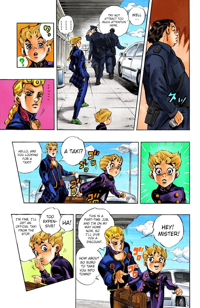 JoJo no Kimyou na Bouken Part 5: Ougon no Kaze (Official Colored) Gold Experience Part 1 第10页