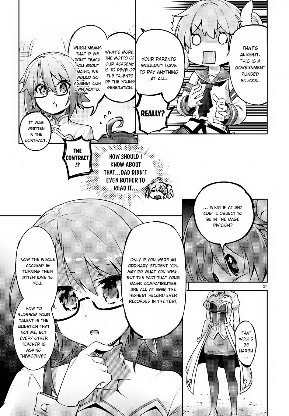 Kenshi wo Mezashite Nyuugaku shita no ni Mahou Tekisei 9999 nan desu kedo!? I want to be a Swordsman! 第30页