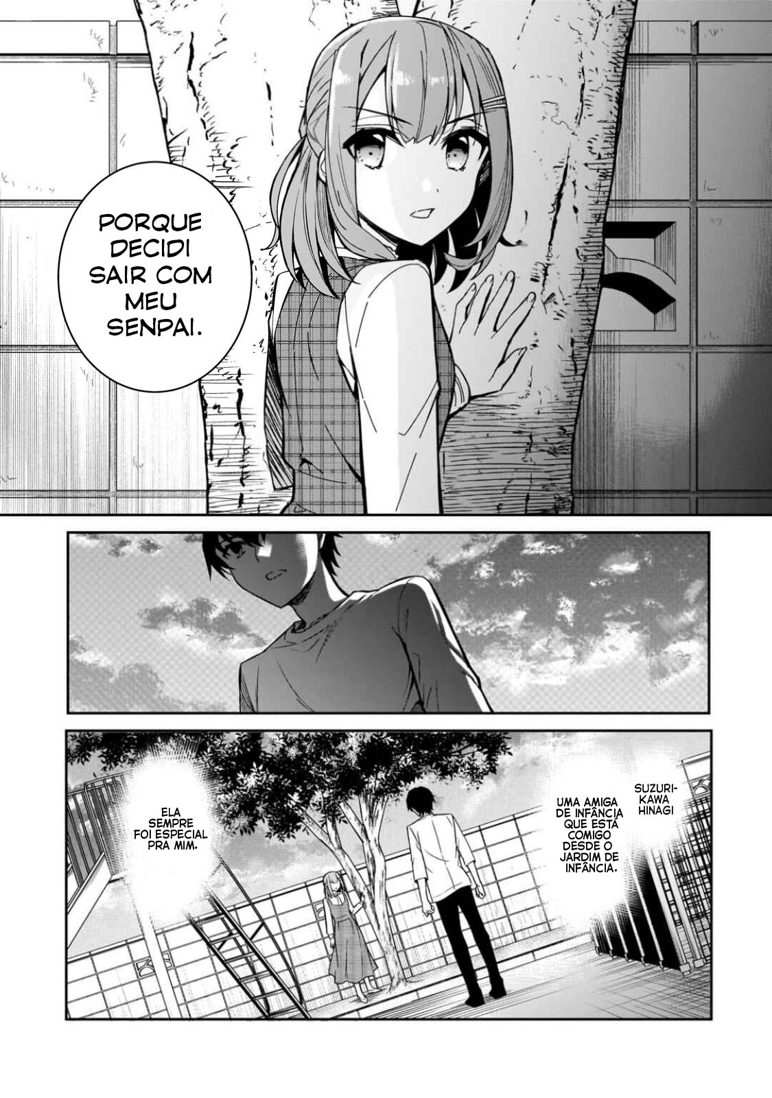 Ore ni Trauma wo Ataeta Joshi-tachi ga Chirachira Mitekuru kedo, Zannen desuga Teokure desu "Estou saindo da escola" 第2页