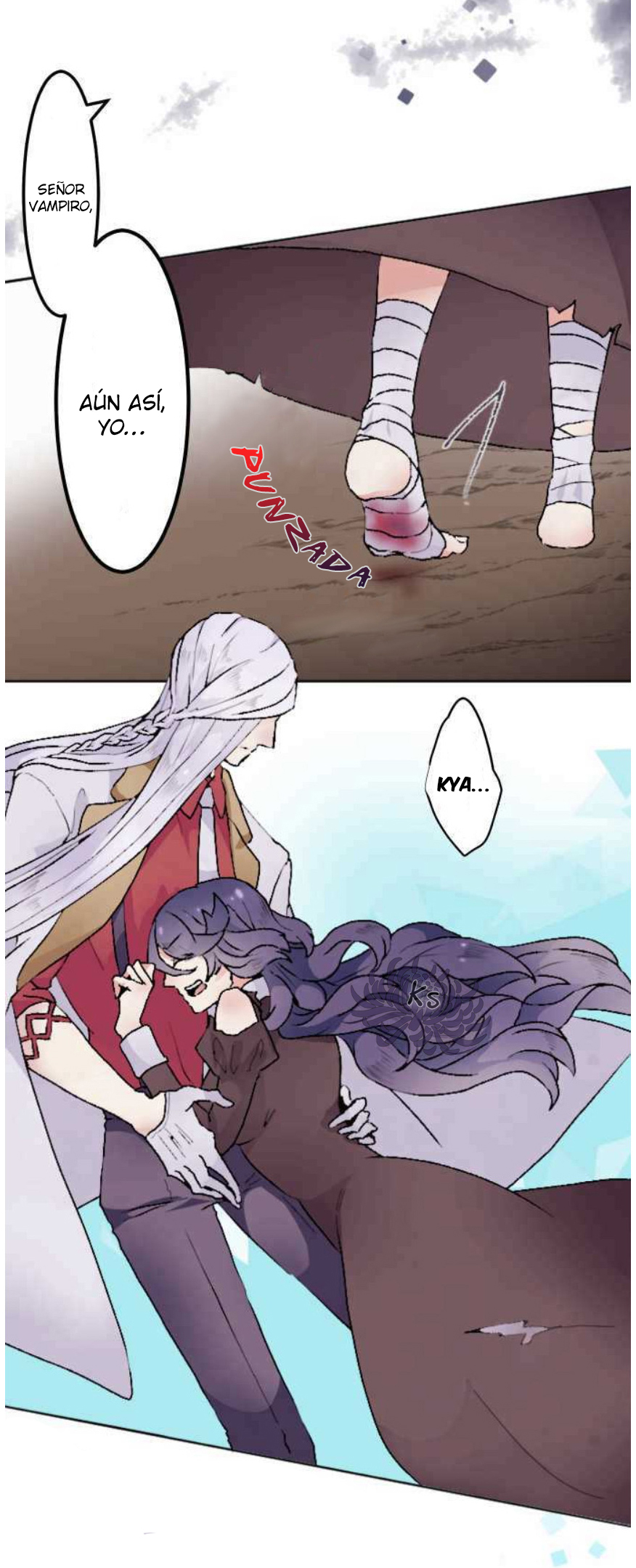 The Slave Girl and the Vampire with a Death Wish Monstruo Inmortal 第35页