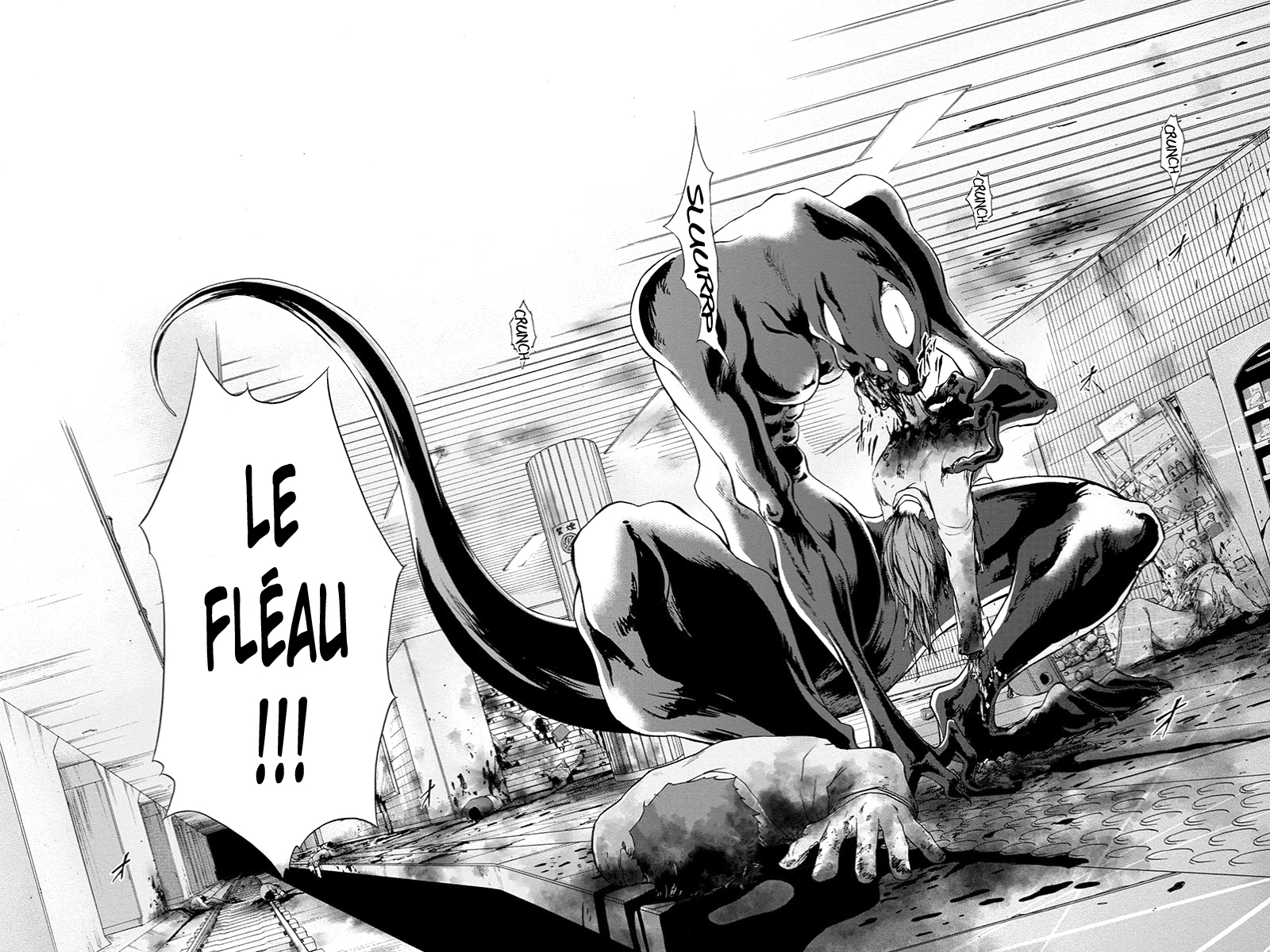 Tokku Hakkenshi [code:T-8] La chose qui rampe vers la surface (1) 第32页