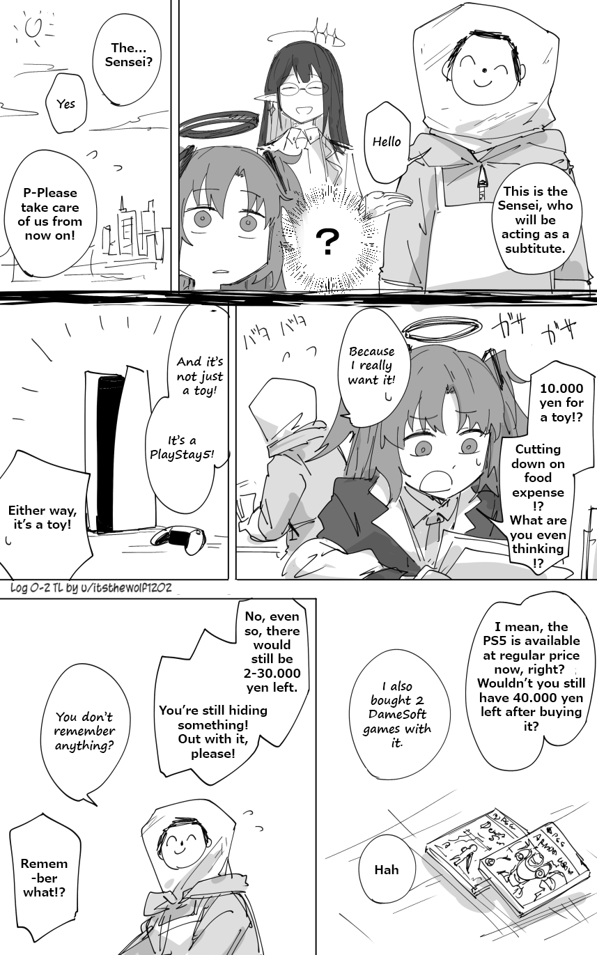 Blue Archive - Kankan's Blue Archive Logs (Doujinshi) 第1页