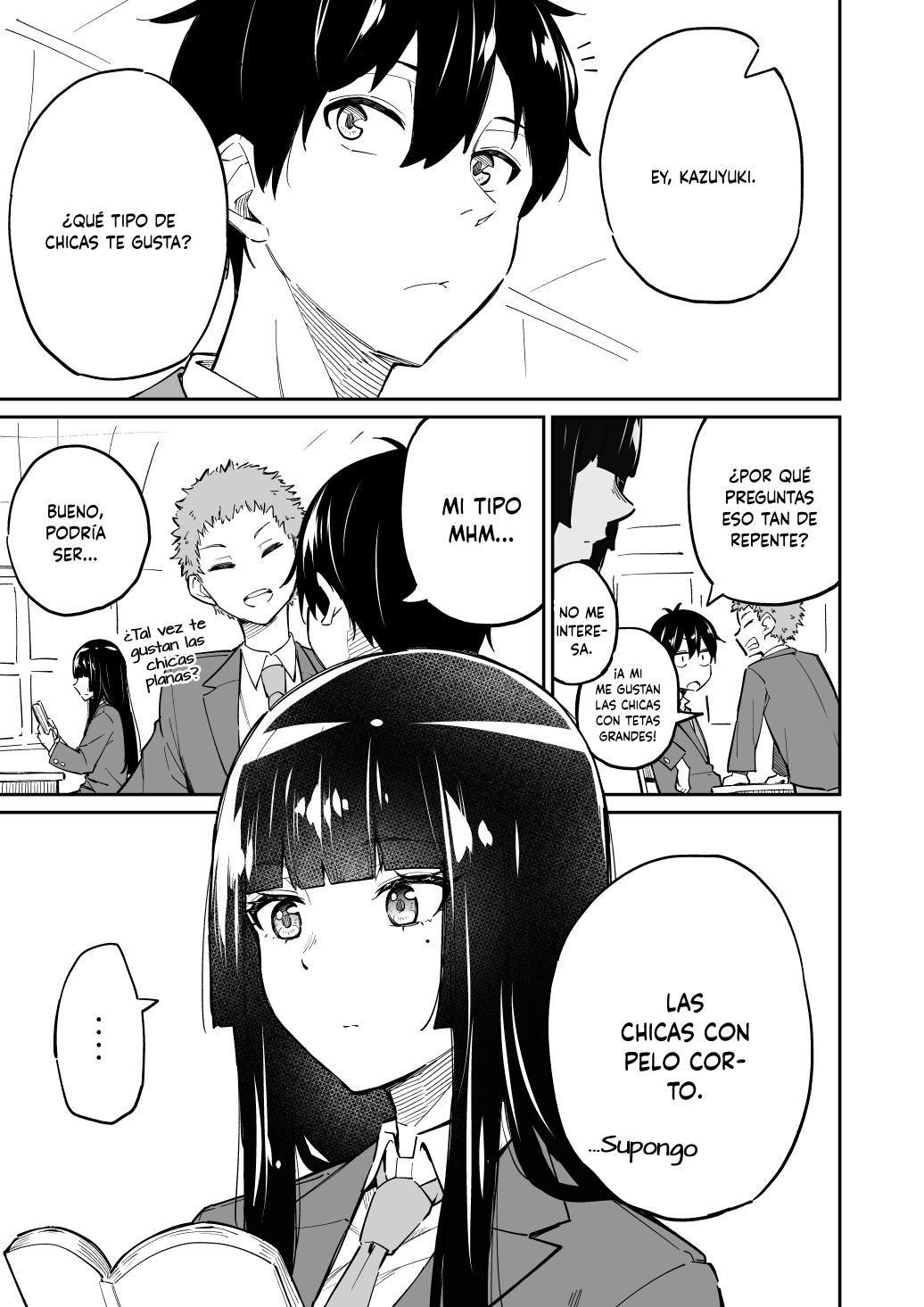 Cutting Her Hair After Finding out That the Person She Likes, Likes Short Cuts Ch. 1 第2页