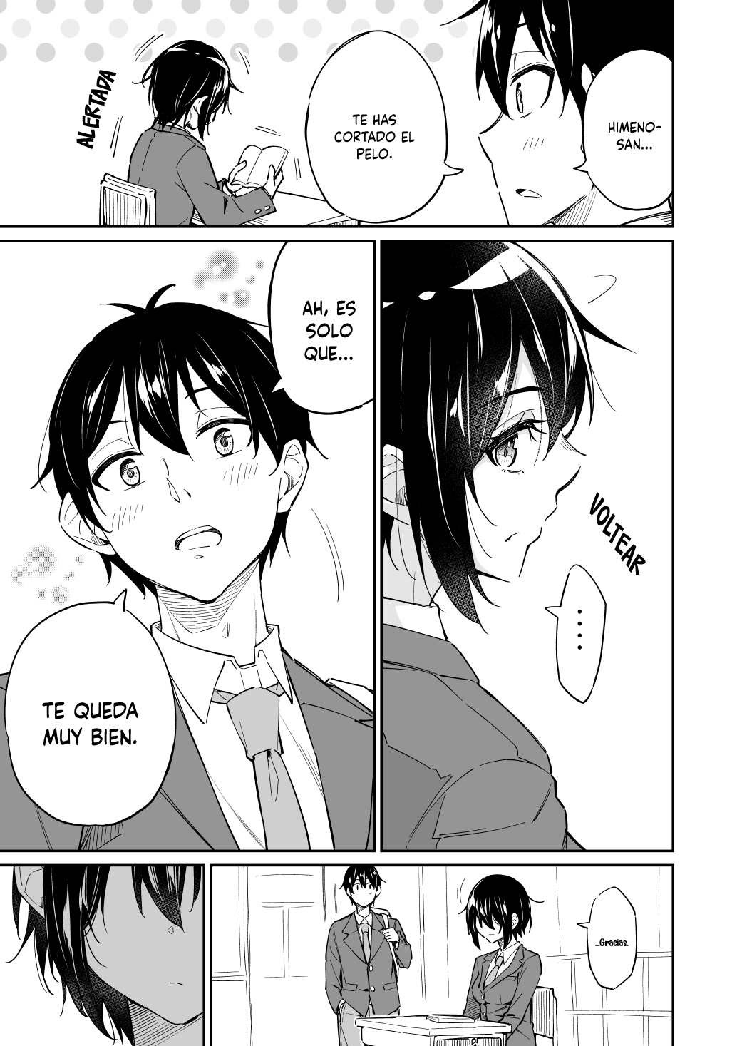 Cutting Her Hair After Finding out That the Person She Likes, Likes Short Cuts Ch. 1 第4页