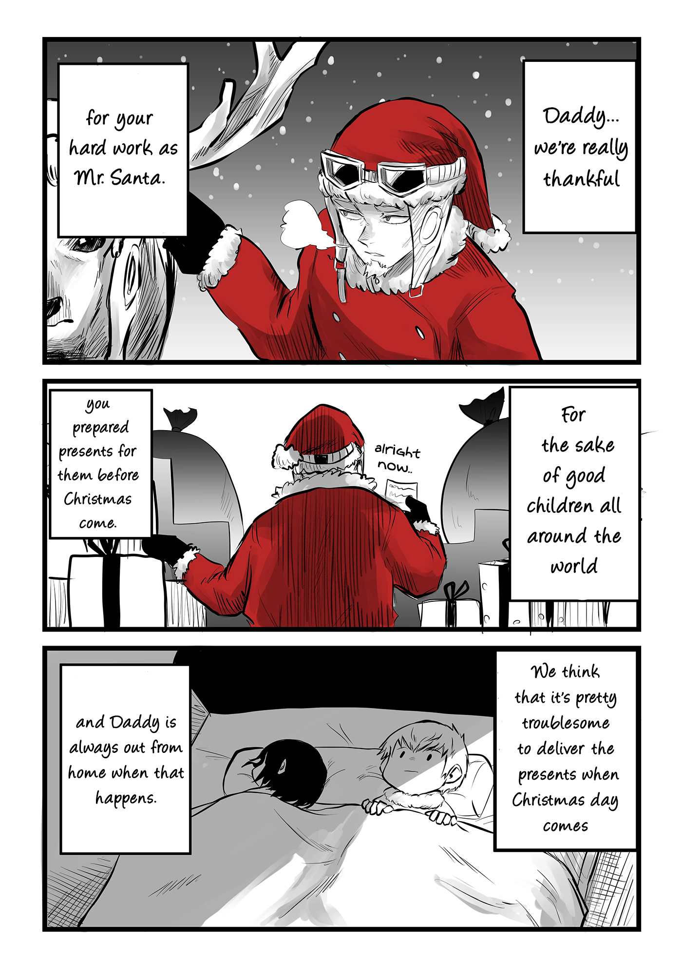 Tatsunoko's Pixiv Collection Merry Christmas, Mr. Santa 第1页