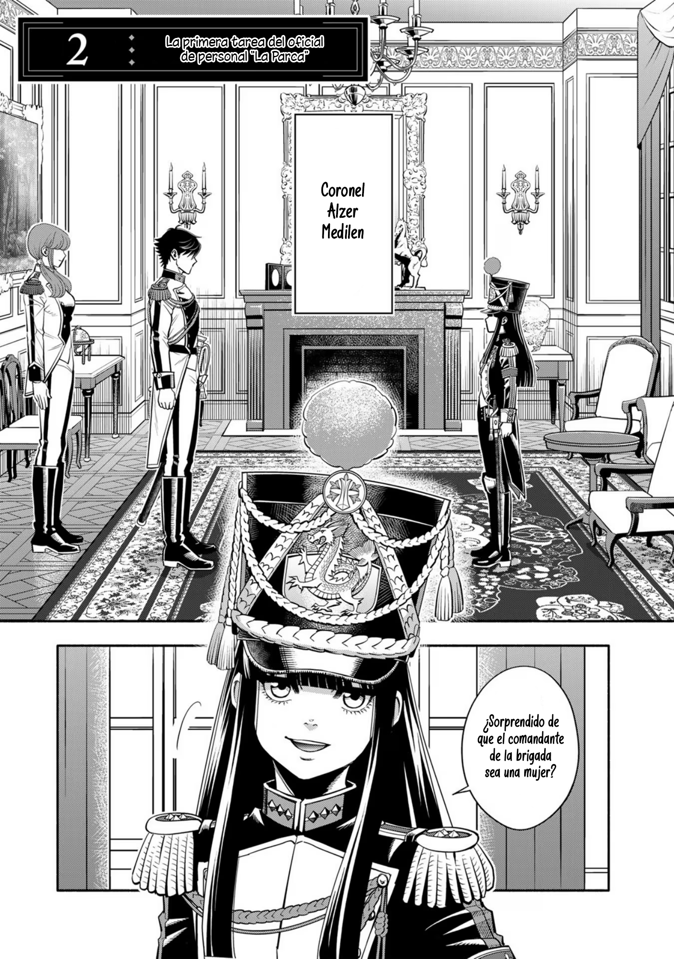 Musket Girls! ~Tensei Sanbou to Senretsu Otome-tachi~ La primera tarea del oficial de personal "La parca" 第1页