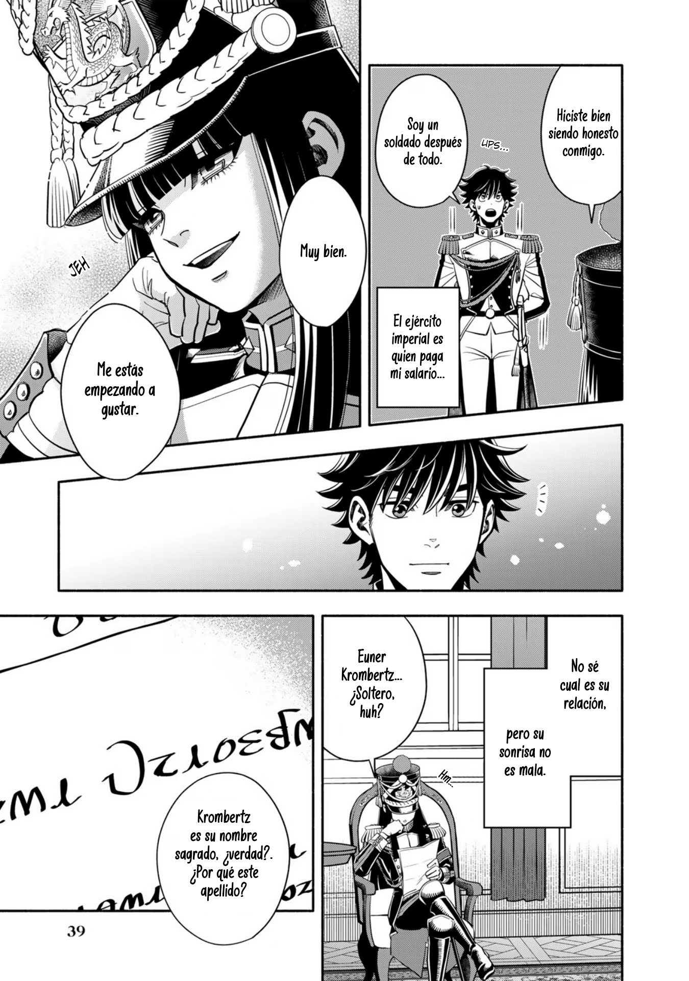 Musket Girls! ~Tensei Sanbou to Senretsu Otome-tachi~ La primera tarea del oficial de personal "La parca" 第5页