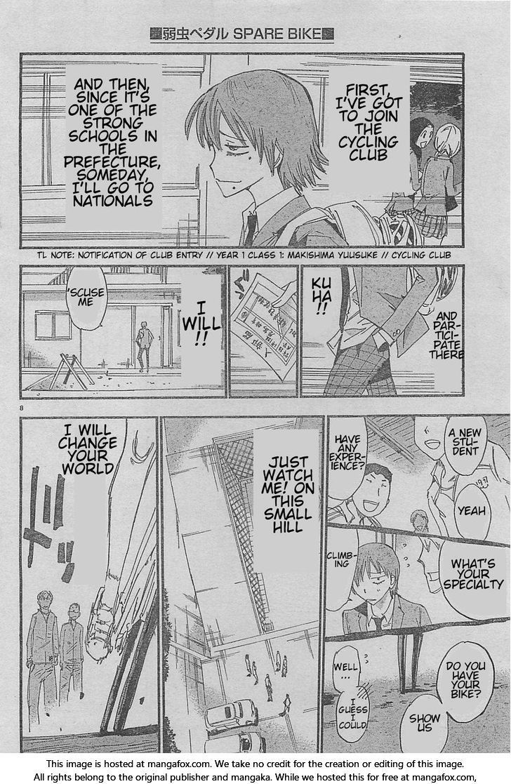Yowamushi Pedal - Spare Bike Makishima Yuusuke 1 第8页