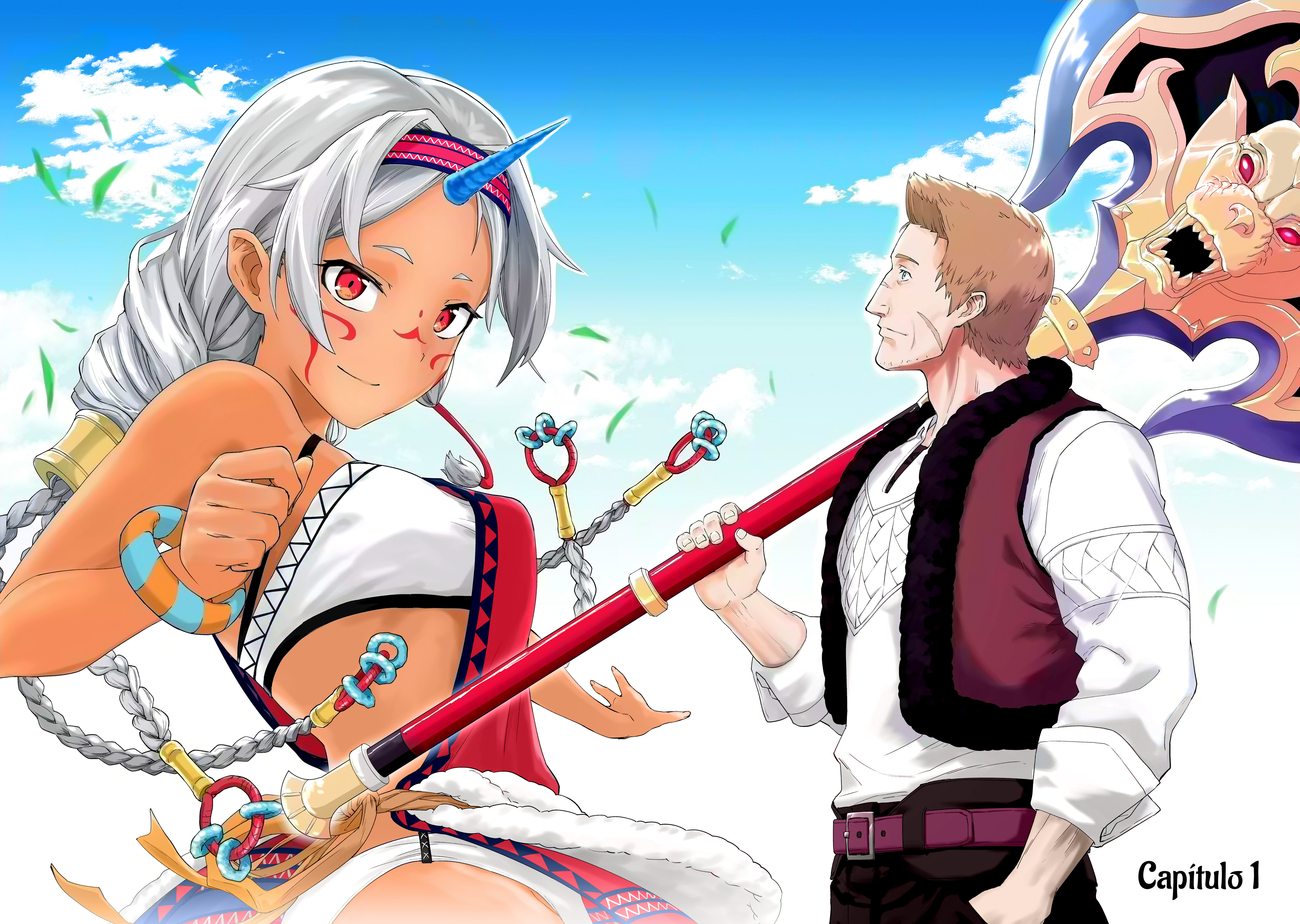 Ryoumin 0-nin Start no Henkyou Ryoushusama ~Ao no Dias to Soukaku no Otome~ Capítulo 1 第7页