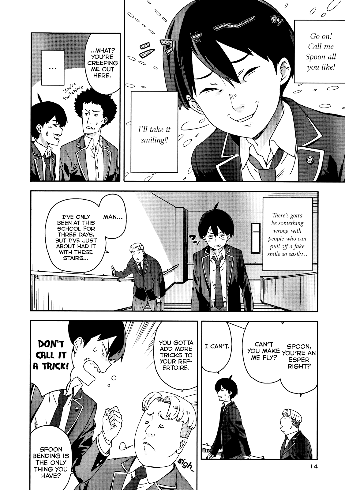 Saito-kun wa Esper Rashii Normal People and the ESP Boy 第15页