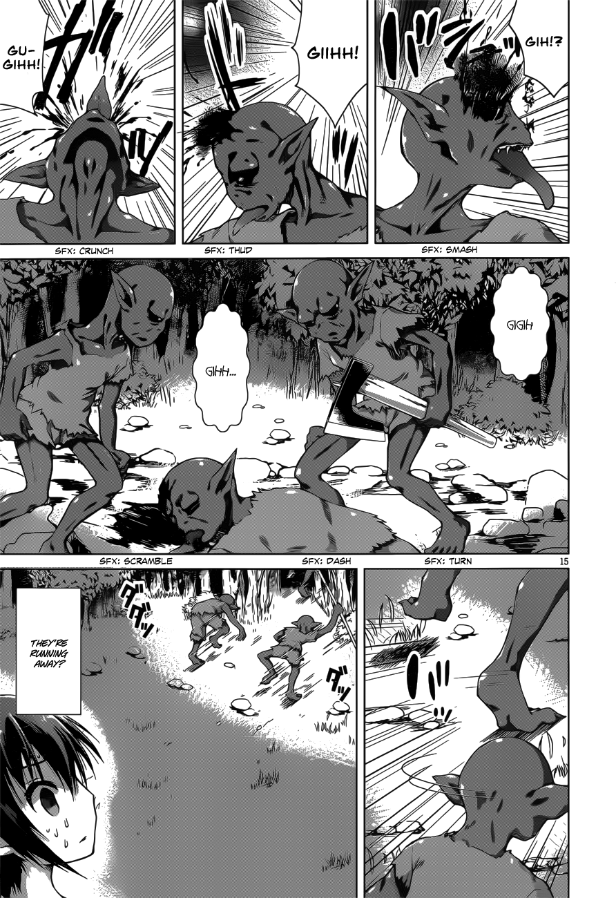Gun-Ota ga Mahou Sekai ni Tensei shitara, Gendai Heiki de Guntai Harem wo Tsukucchaimashita!? Vol. 1 Ch. 5 第17页