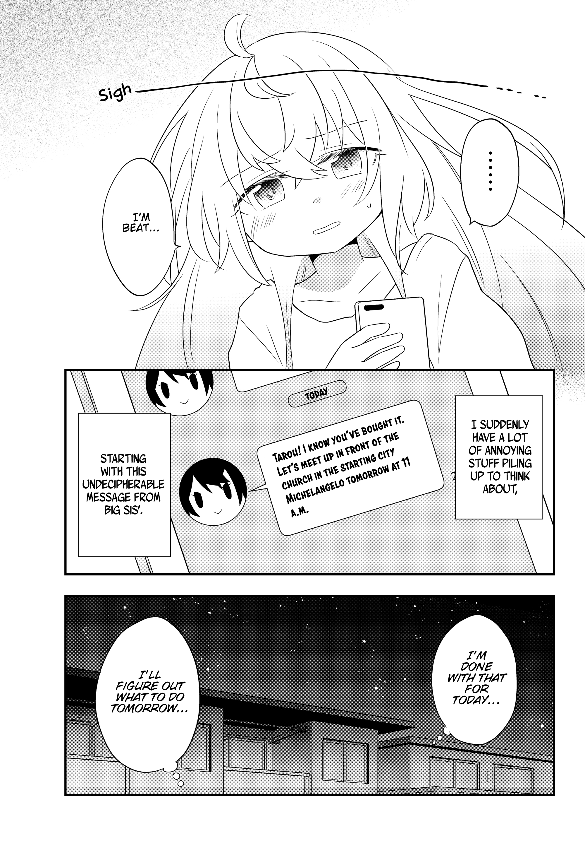 Bishoujo ni Natta kedo, Netoge Haijin Yattemasu. Girl Online (1) 第6页