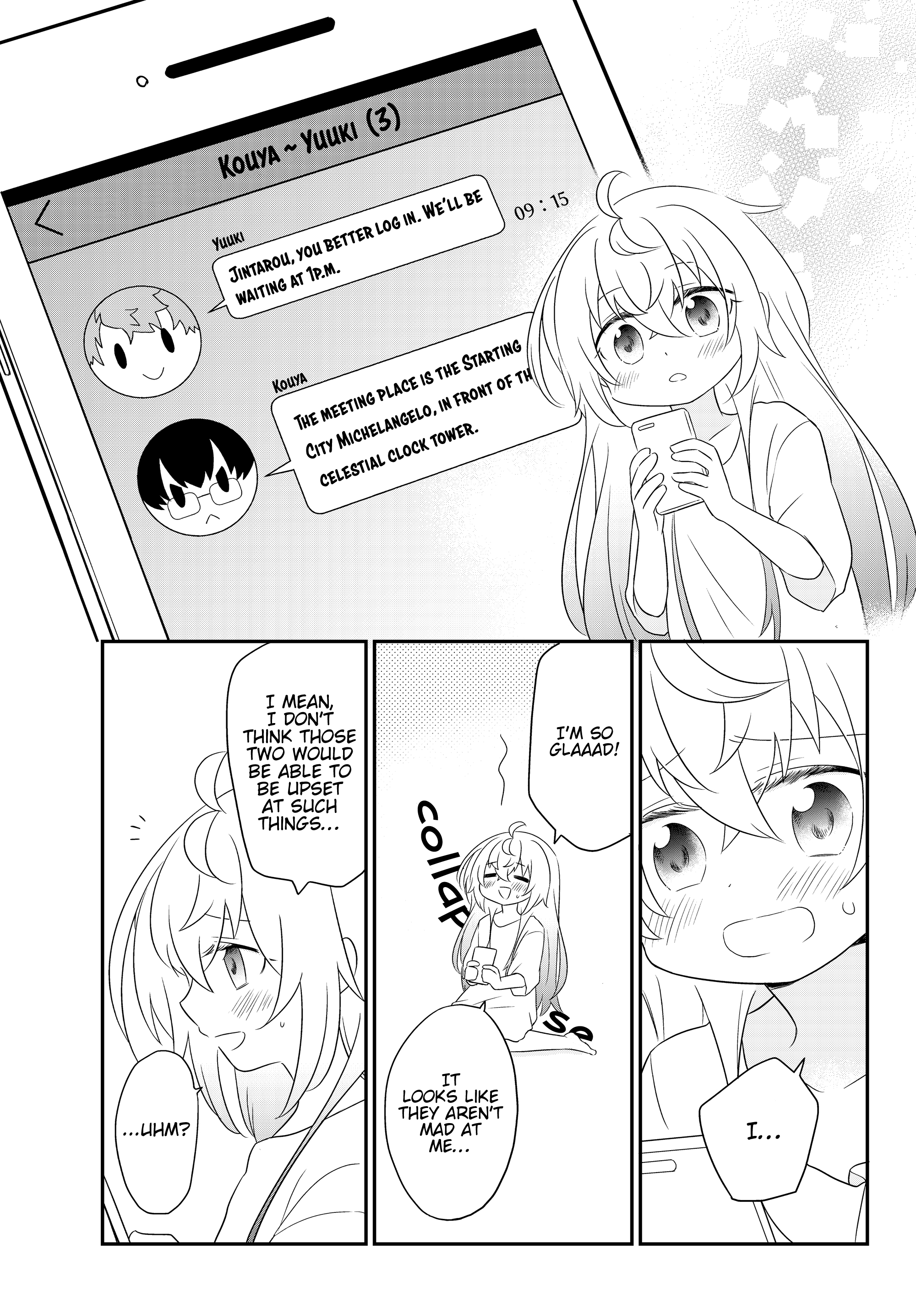 Bishoujo ni Natta kedo, Netoge Haijin Yattemasu. Girl Online (1) 第10页