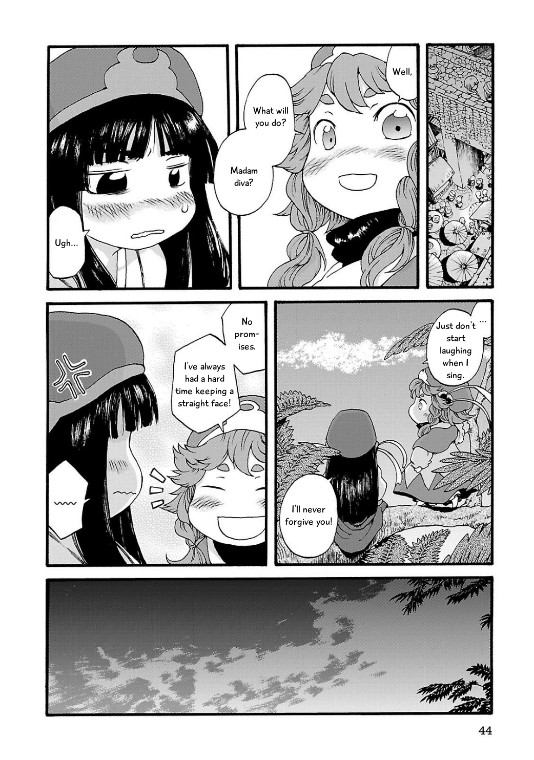 Hakumei to Mikochi The Two Divas 第12页