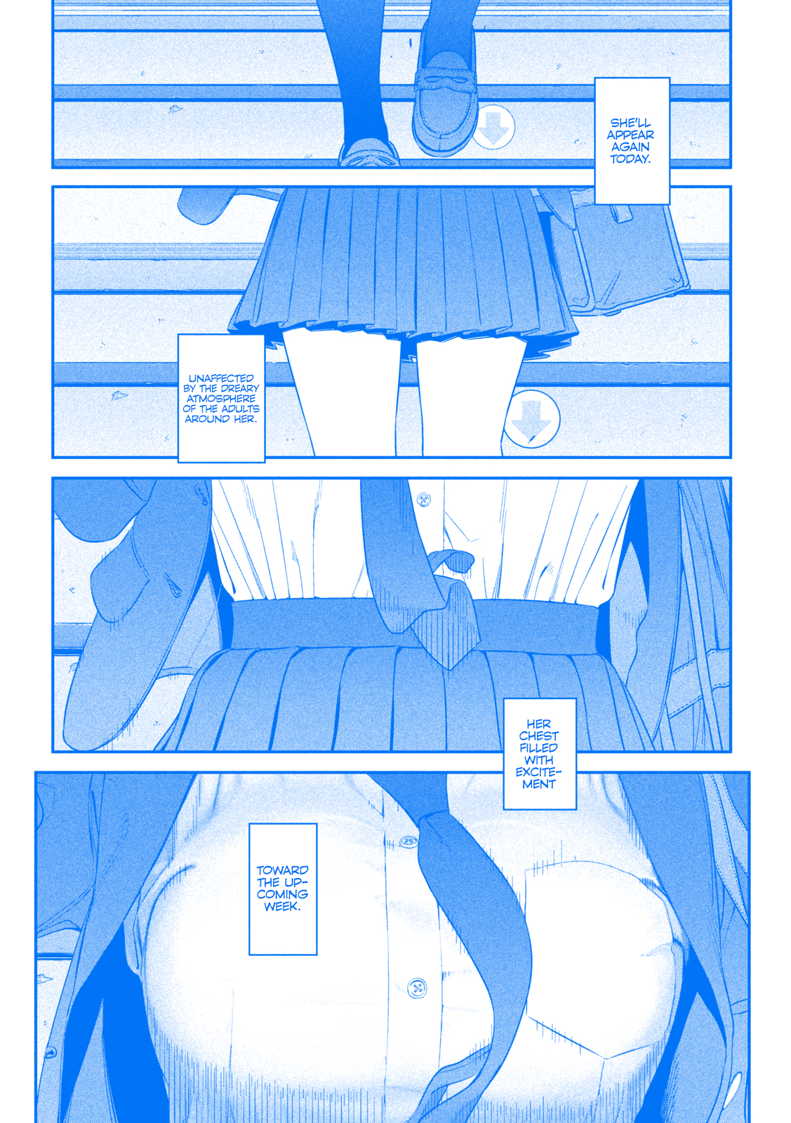 Getsuyoubi no Tawawa (Blue) (Fan Colored) 第4页