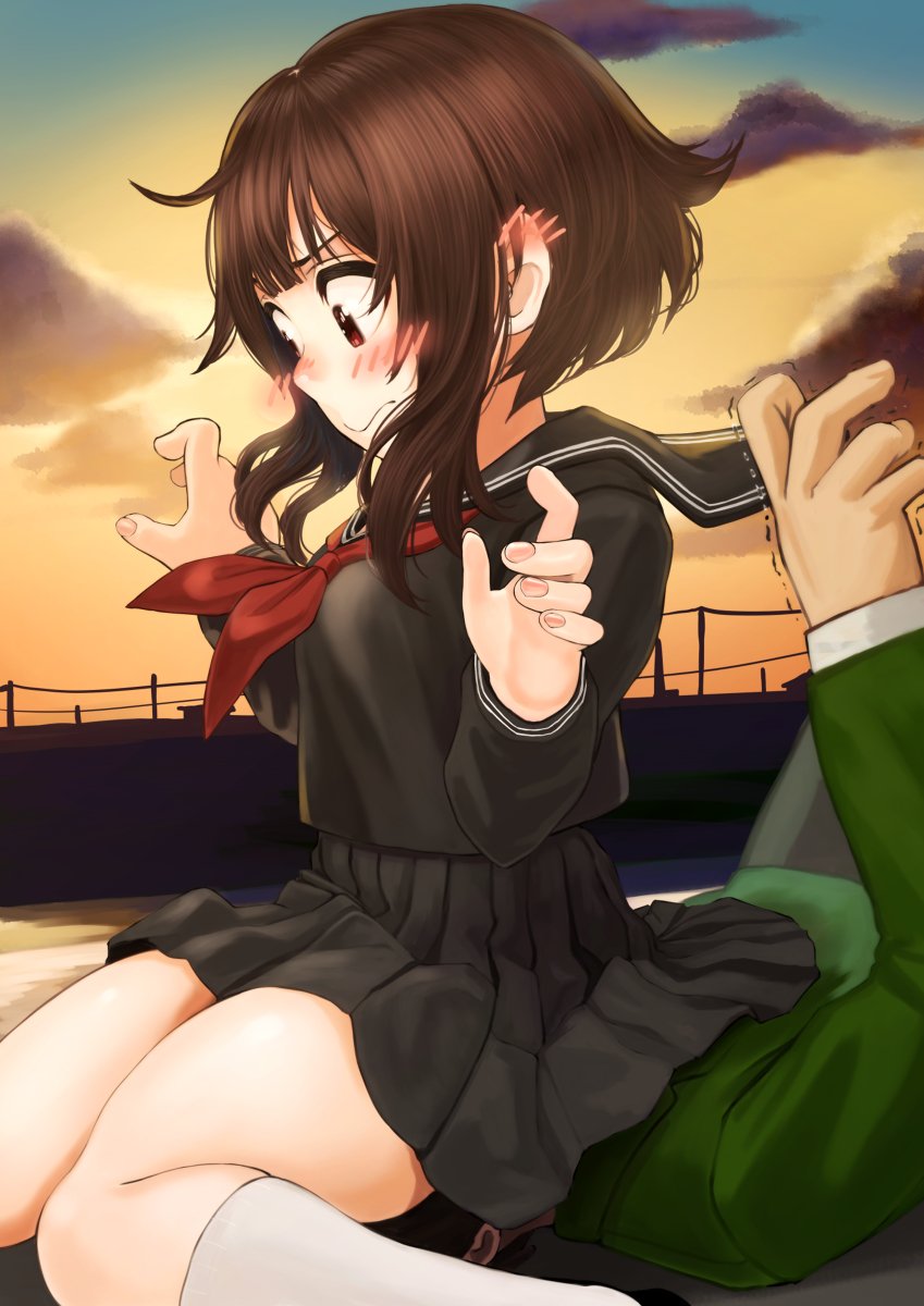 Kono Subarashii Sekai ni Shukufuku wo! - Modern Konosuba (Doujinshi) Introduction - Megumin a junior in Middle school 第3页