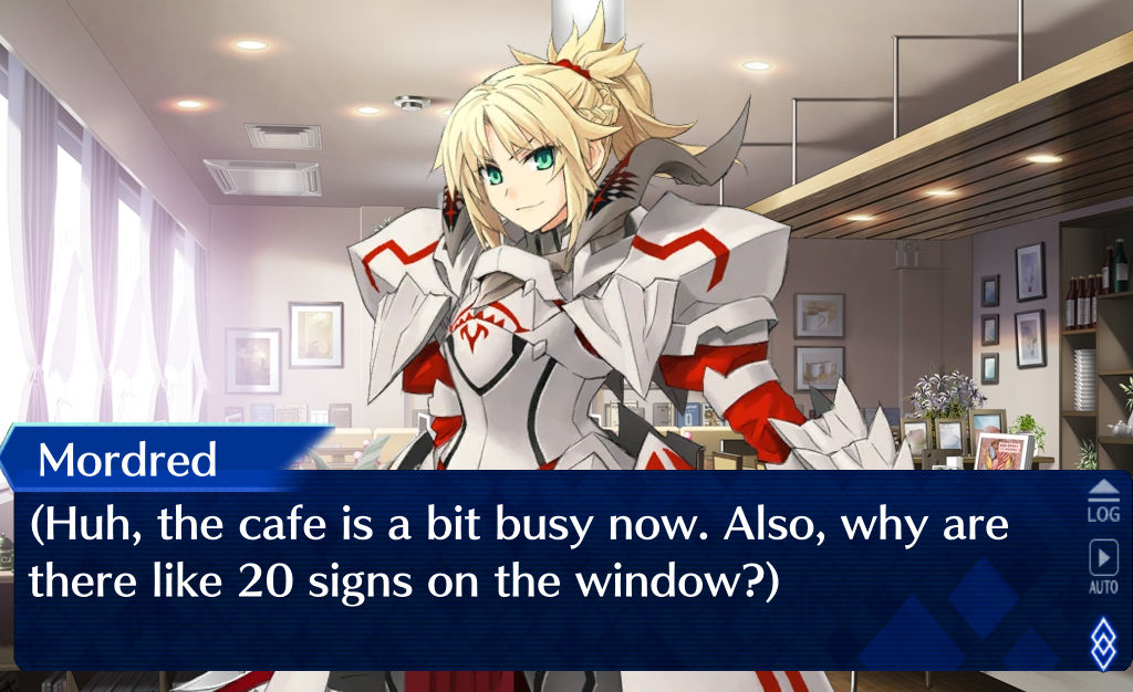Fate/Cafe Avalon (Sprite Comic Series) Mordred Hangs Out 第1页