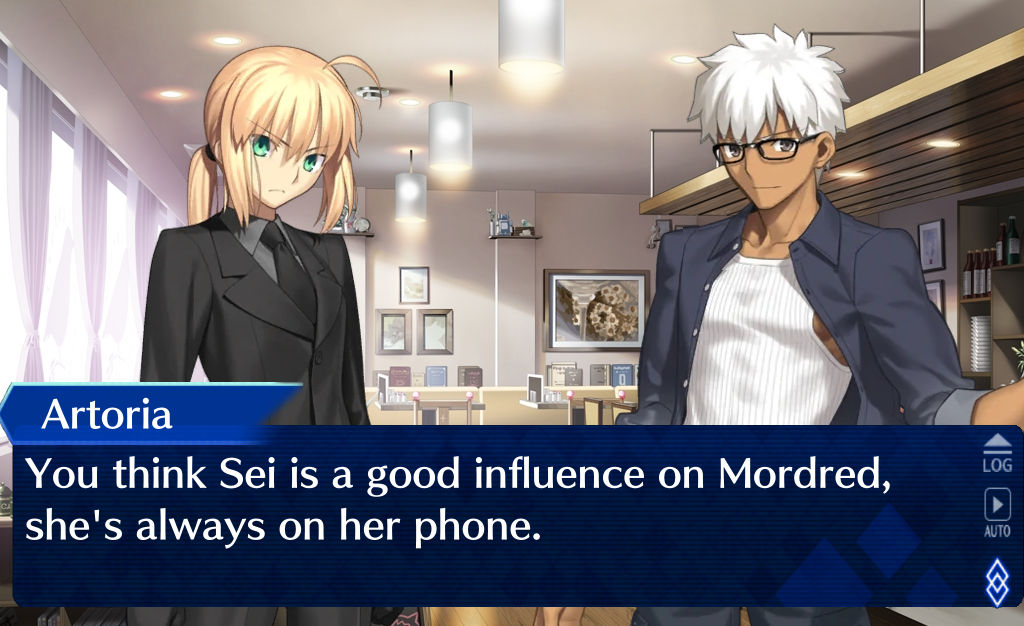 Fate/Cafe Avalon (Sprite Comic Series) Mordred Hangs Out 第15页