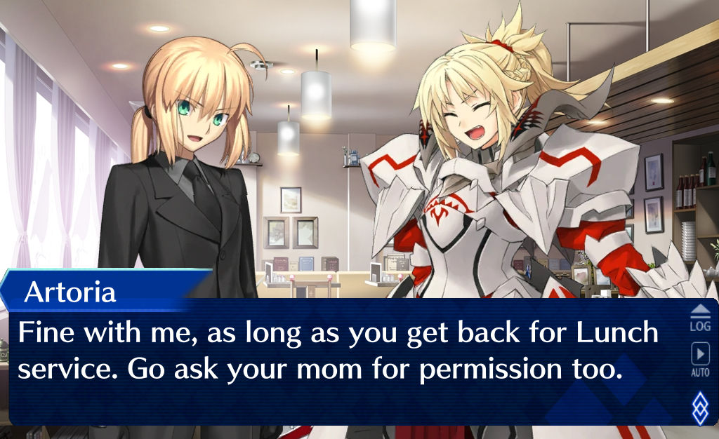 Fate/Cafe Avalon (Sprite Comic Series) Mordred Hangs Out 第3页