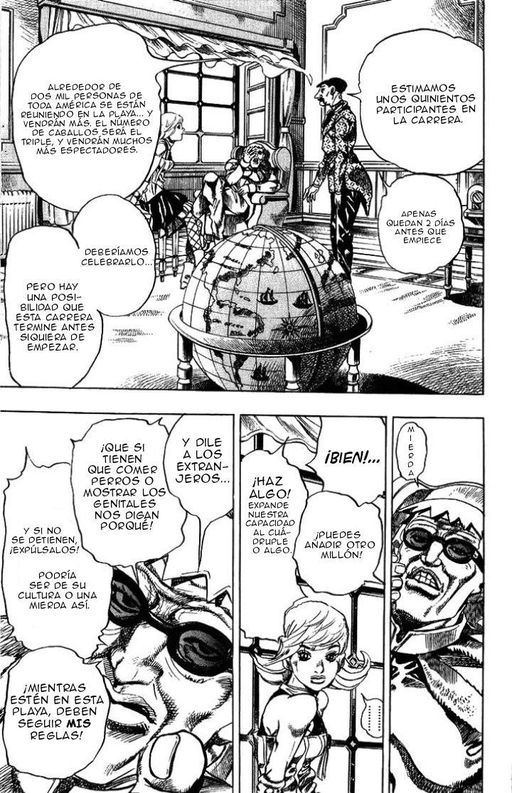 JoJo's Bizarre Adventure Part 7 - Steel Ball Run La Conferencia de Prensa Steel Ball Run 第34页