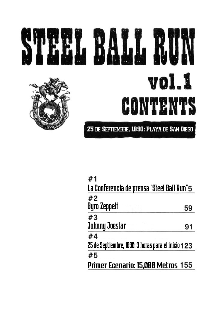 JoJo's Bizarre Adventure Part 7 - Steel Ball Run La Conferencia de Prensa Steel Ball Run 第7页