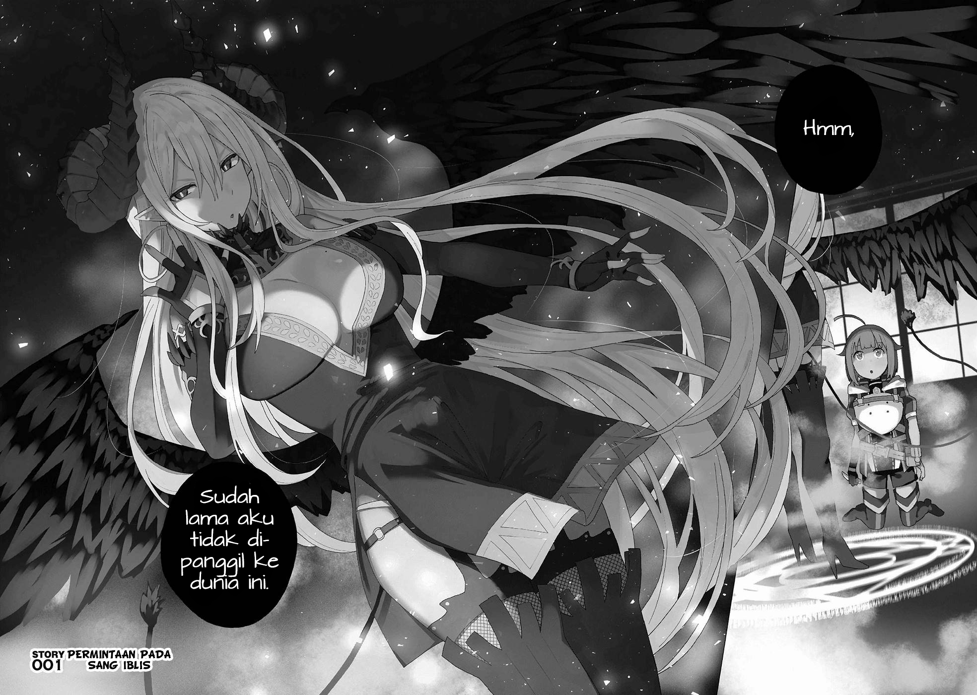 Negai o Kanaete Moraou to Akuma o Shoukan Shitakedo, Kawaikattanode Kekkonshimashita: Akuma no Niidzuma Permintaan Pada Sang Iblis 第2页