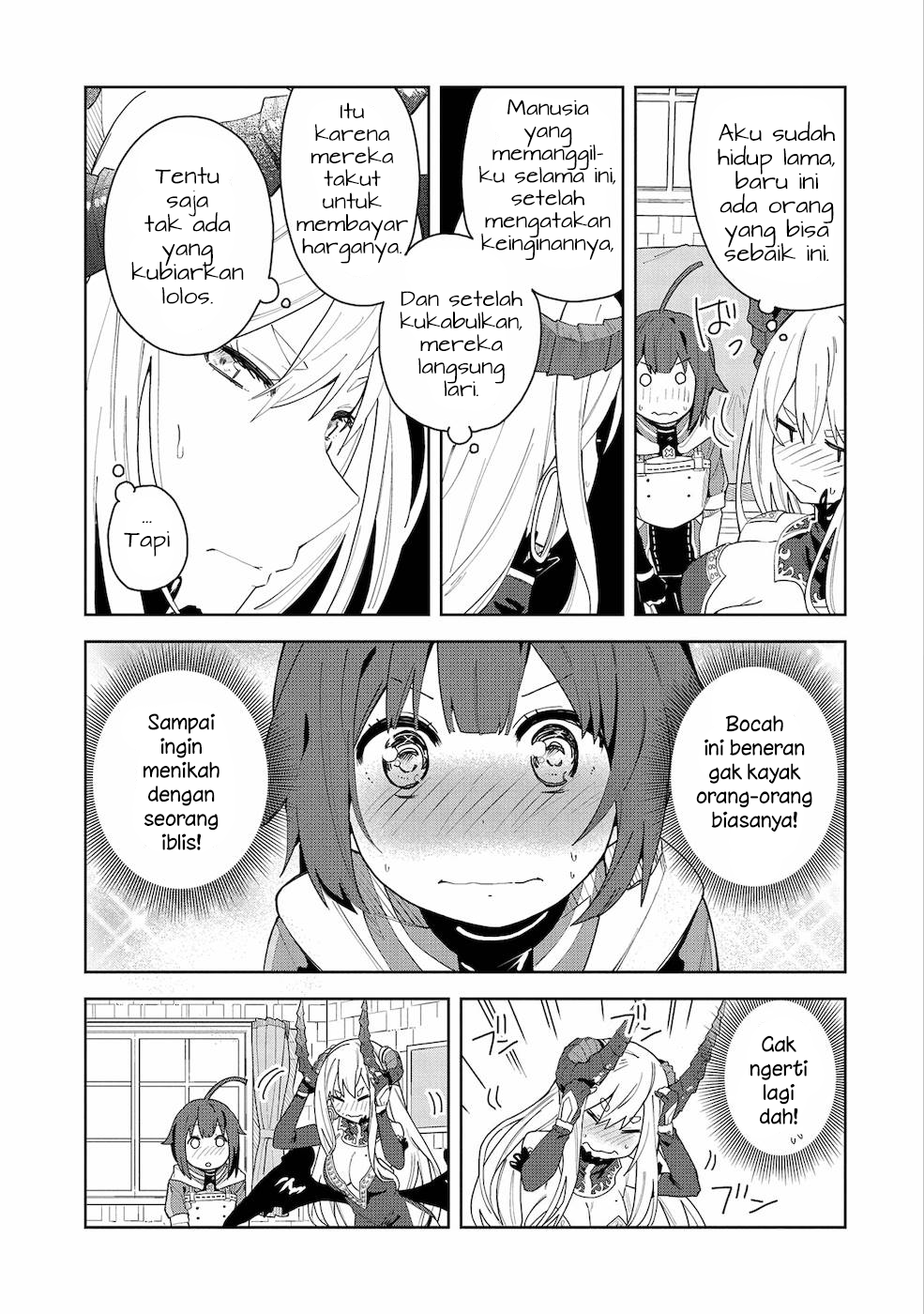 Negai o Kanaete Moraou to Akuma o Shoukan Shitakedo, Kawaikattanode Kekkonshimashita: Akuma no Niidzuma Permintaan Pada Sang Iblis 第23页