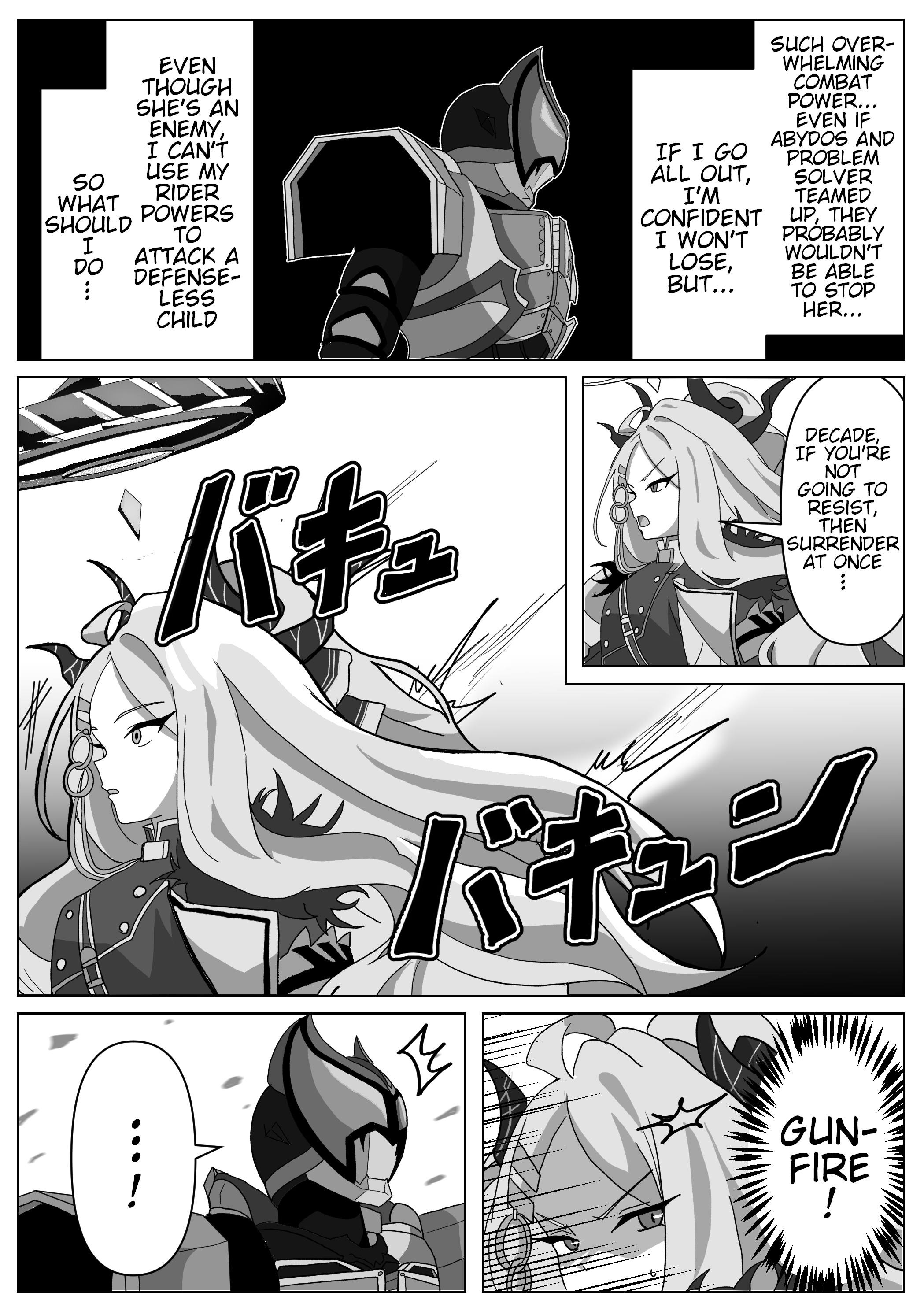 Blue Archive x Kamen Rider Decade - Schale no Kadoya Tsukasa-sensei Gainen (Doujinshi) Obbligato ♪ The Uninvited Guest 第7页