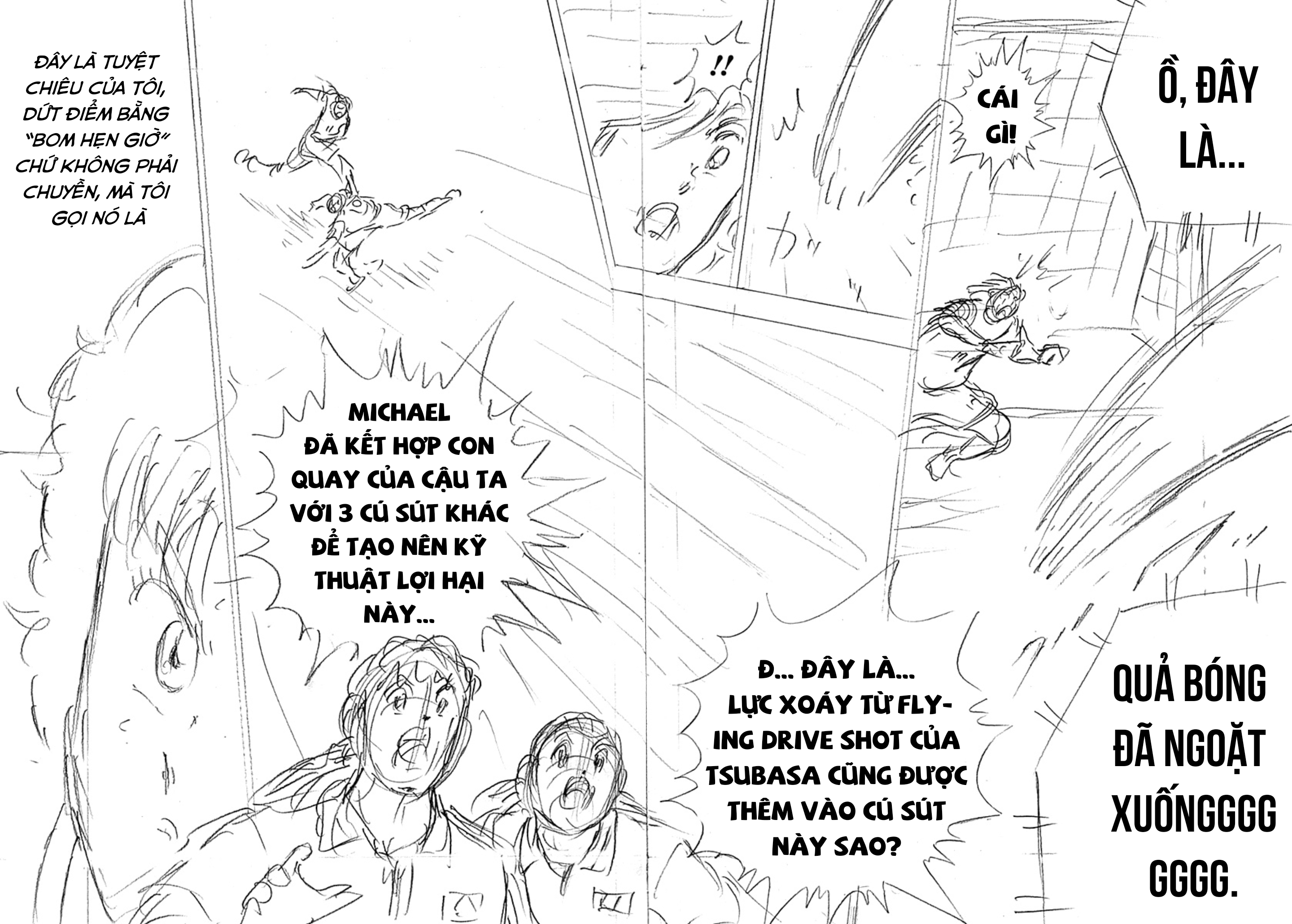 Captain Tsubasa: Rising Sun - FINALS Michael phản công 第13页