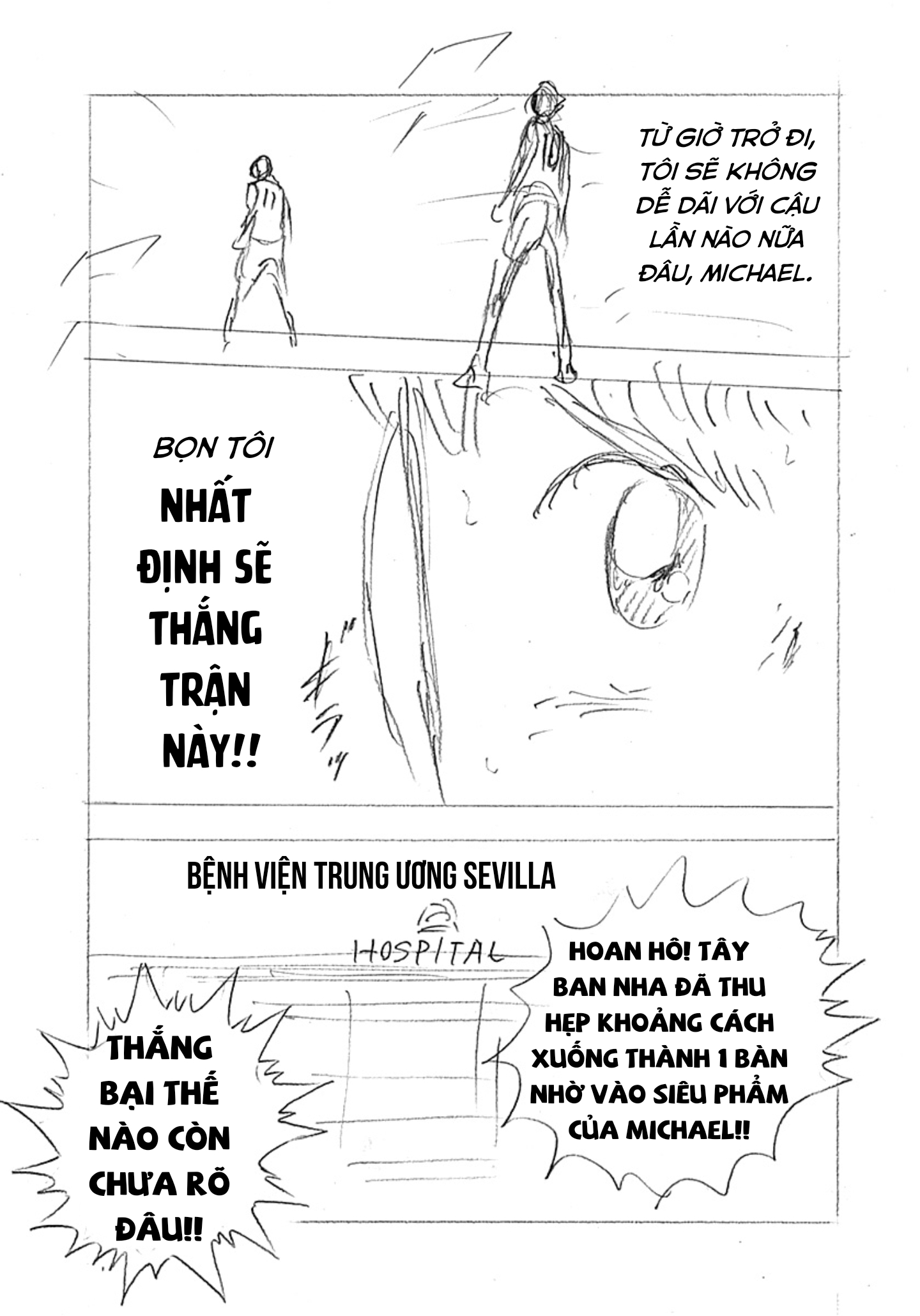 Captain Tsubasa: Rising Sun - FINALS Michael phản công 第18页