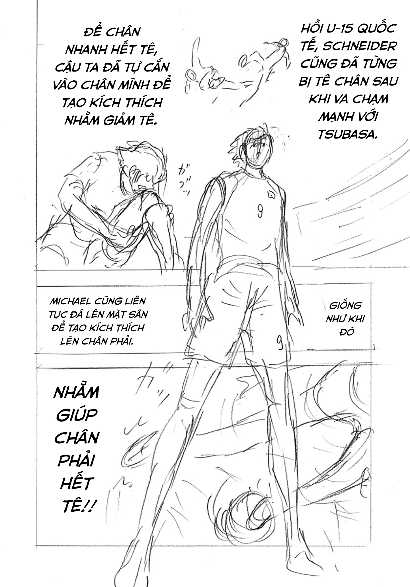 Captain Tsubasa: Rising Sun - FINALS Michael phản công 第4页