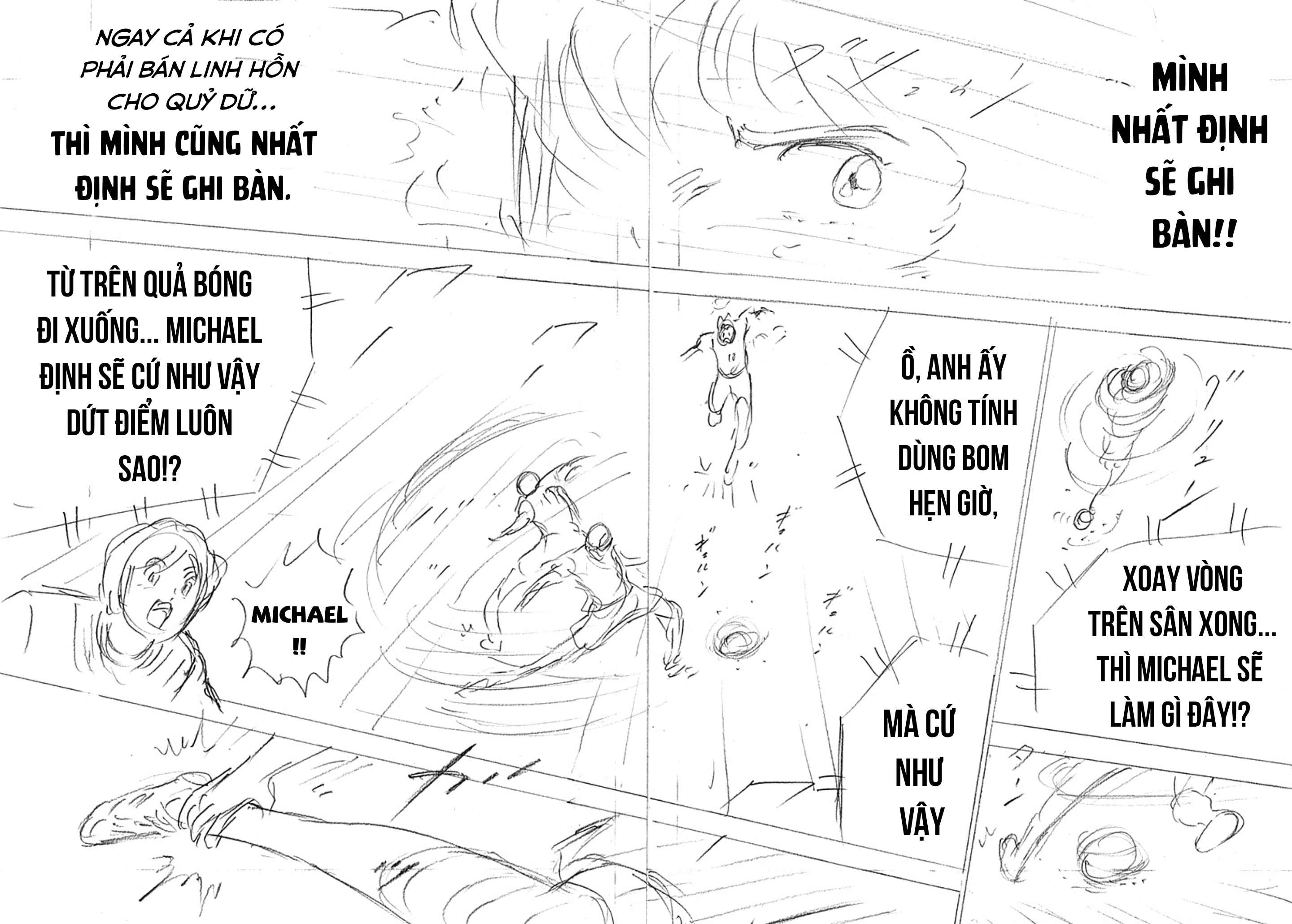 Captain Tsubasa: Rising Sun - FINALS Michael phản công 第6页