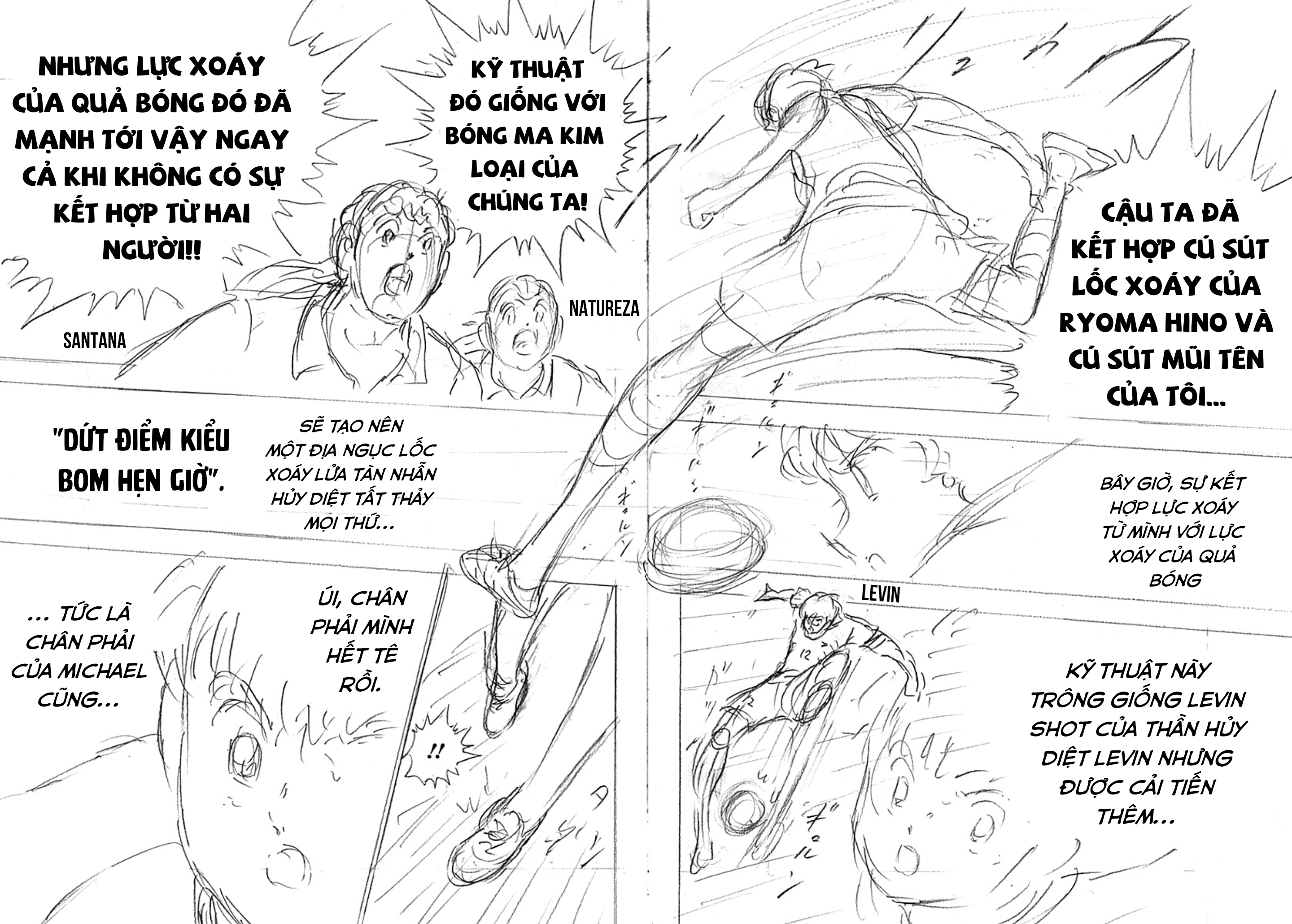 Captain Tsubasa: Rising Sun - FINALS Michael phản công 第7页