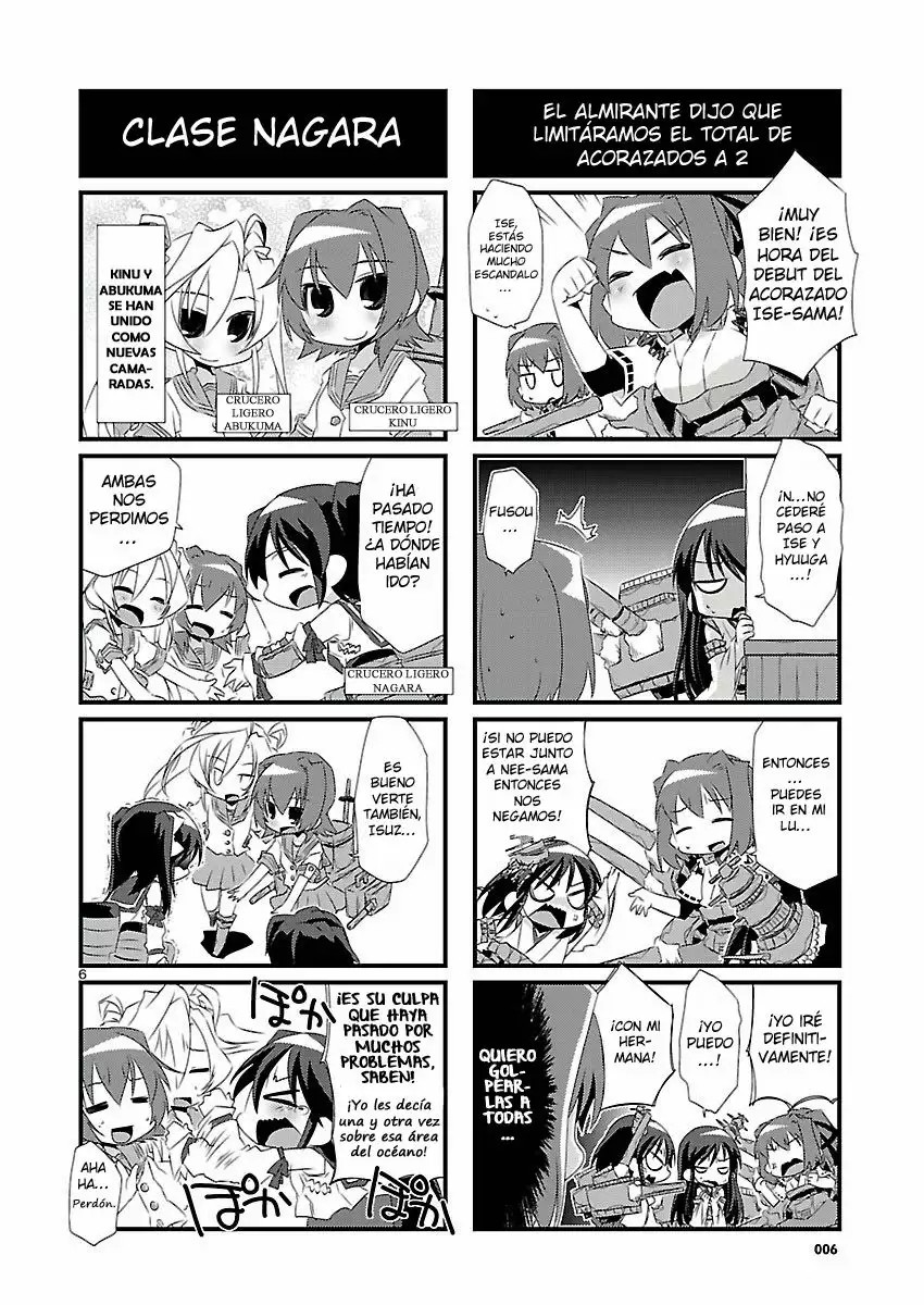Kantai Collection -KanColle- 4-koma Comic: Fubuki, Ganbarimasu! Vol. 1 Ch. 4 第6页