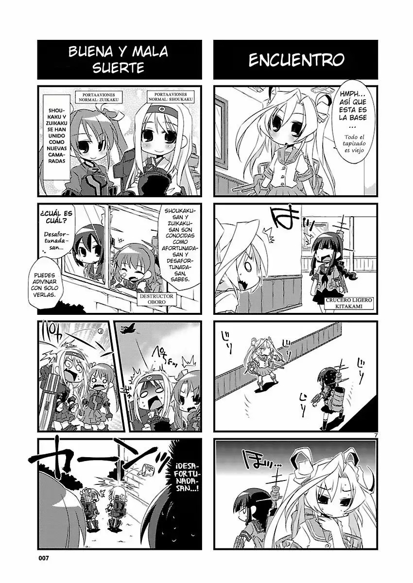 Kantai Collection -KanColle- 4-koma Comic: Fubuki, Ganbarimasu! Vol. 1 Ch. 4 第7页