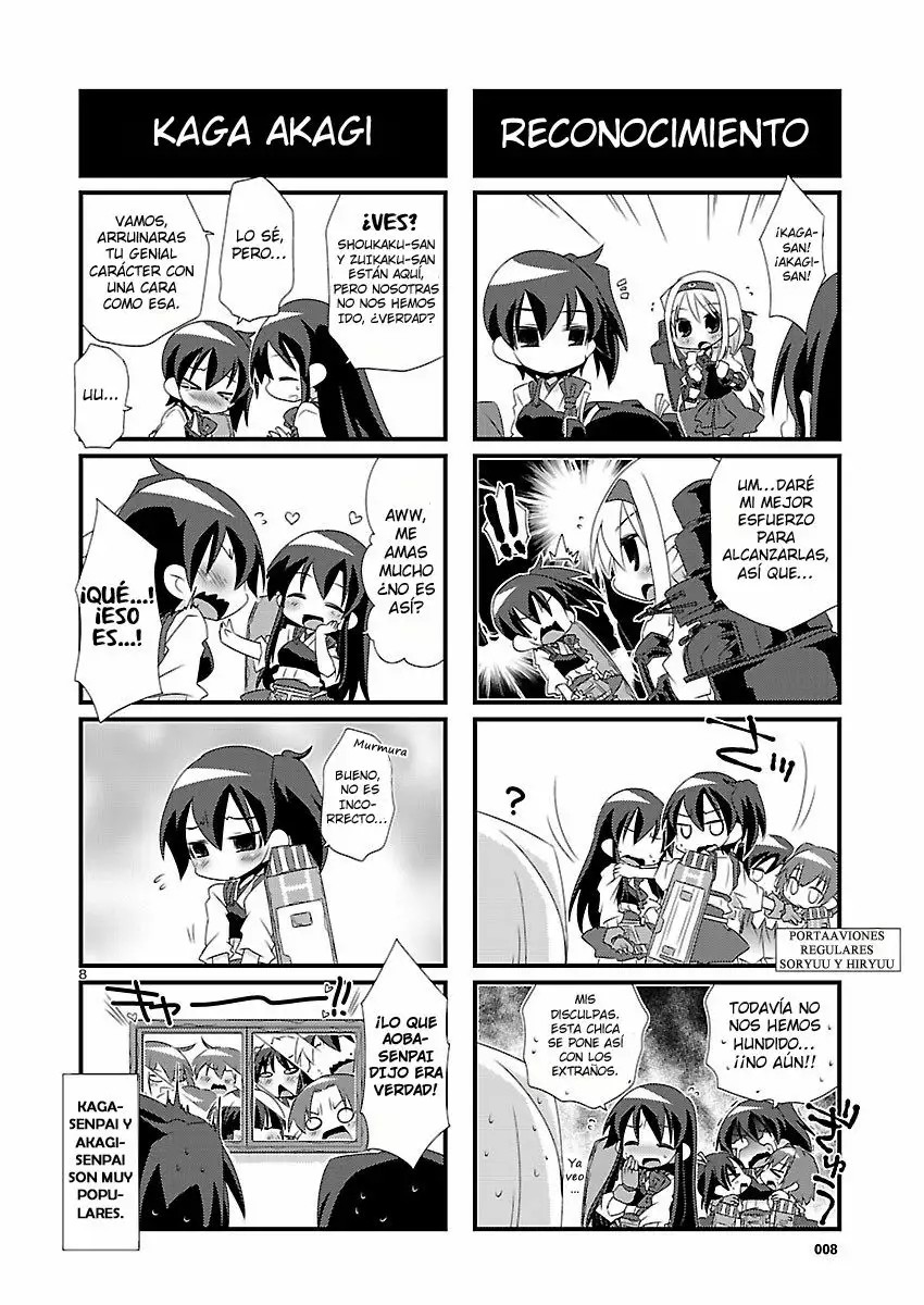 Kantai Collection -KanColle- 4-koma Comic: Fubuki, Ganbarimasu! Vol. 1 Ch. 4 第8页