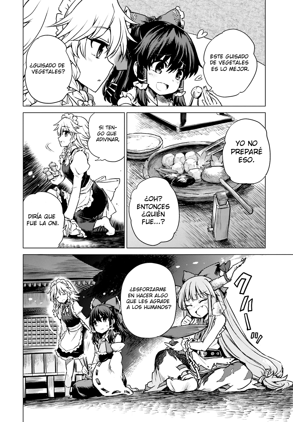 Touhou Suichouka: Lotus Eater-tachi no Suisei Una tarde de borrachera no deja recuerdos (parte 1) 第21页