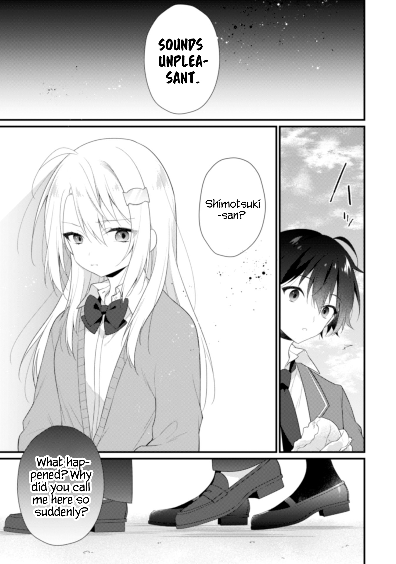Shimotsuki-san wa Mobu ga Suki: Hitomishiri na Kanojo wa Ore ni Dake Dere Amai Vol. 1 Ch. 2 第28页