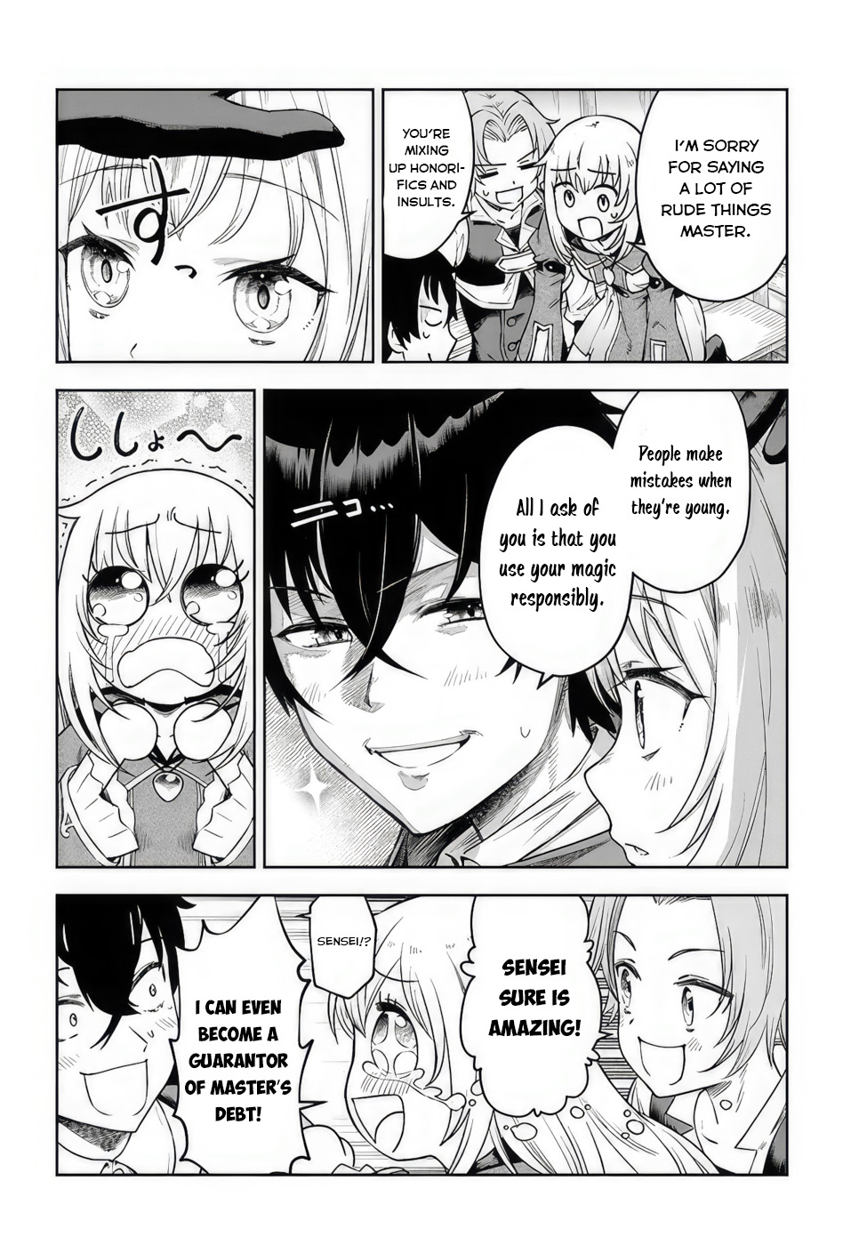Ore Igai Dare mo Saishu Dekinai Sozai na no ni "Sozai Saishuritsu ga Hikui" to Pawahara suru Osananajimi Renkinjutsushi to Zetsuen shita Senzoku Madoushi, Henkyou no Machi de Slow Life wo Okuritai. A genius alchemist and an incompetent assistant 第30页