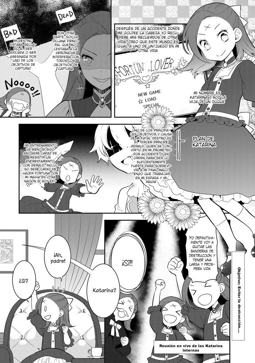 Otome Game no Hametsu Flag shika nai Akuyaku Reijou ni Tensei shite shimatta... Vol. 1 Ch. 2 第1页