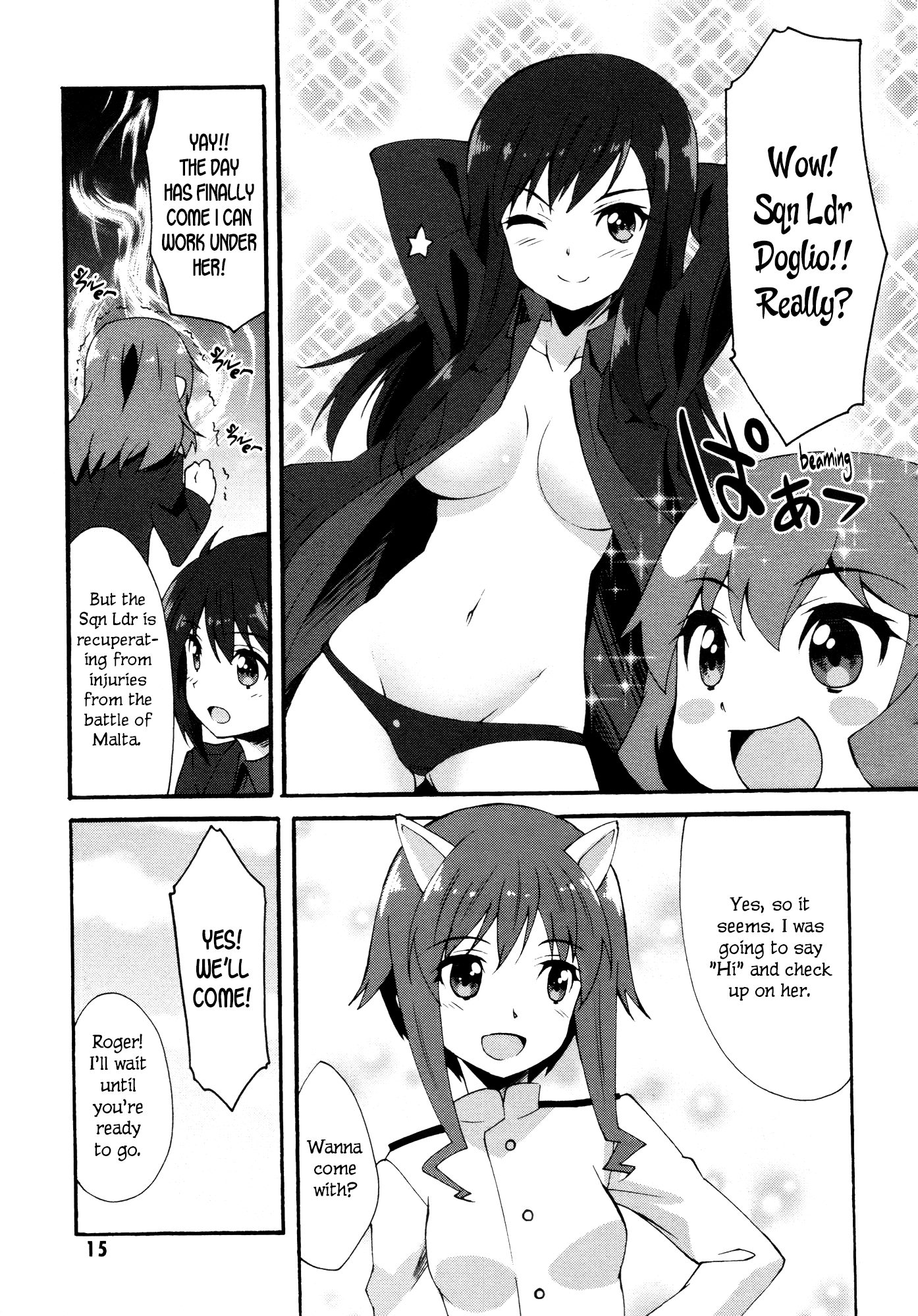 Strike Witches: Crimson Witches Call to Arms 第14页