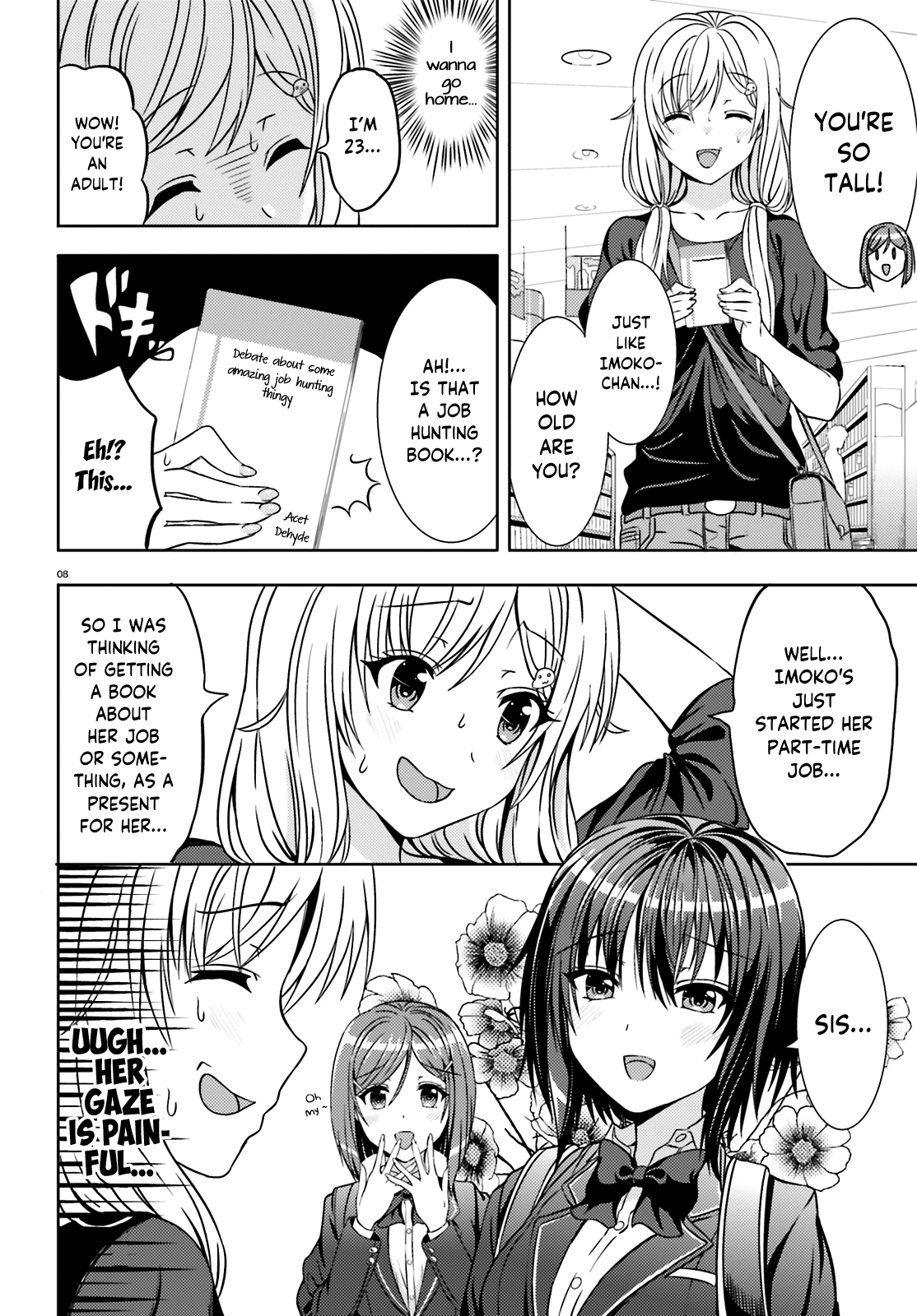 Neeko wa Tsurai yo The Neet when feeling threatened by her own little sister 第9页