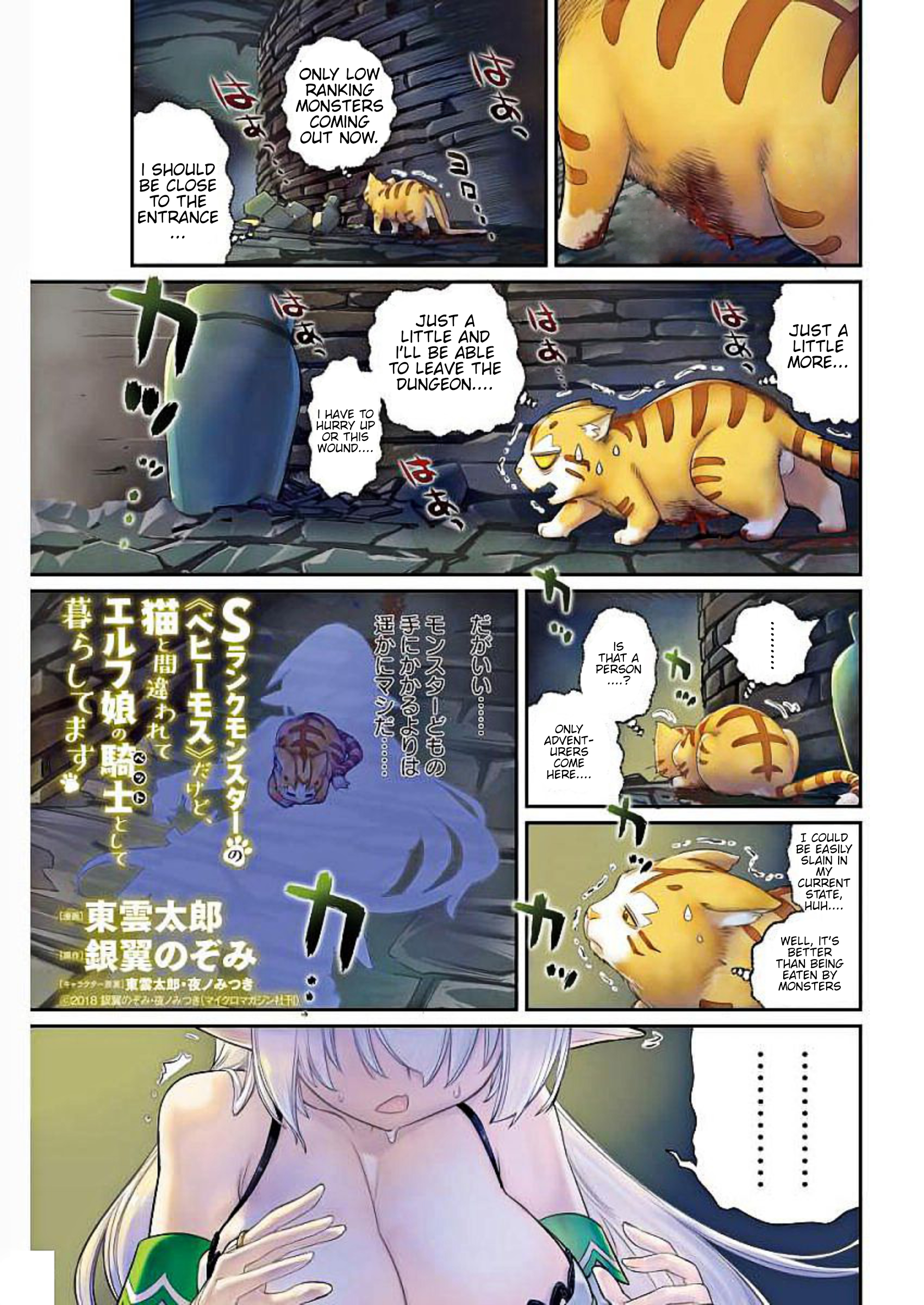 S-Rank Monster no "Behemoth" dakedo, Neko to Machigawarete Elf Musume no Pet to Shite Kurashitemasu A Knight's vow 第1页