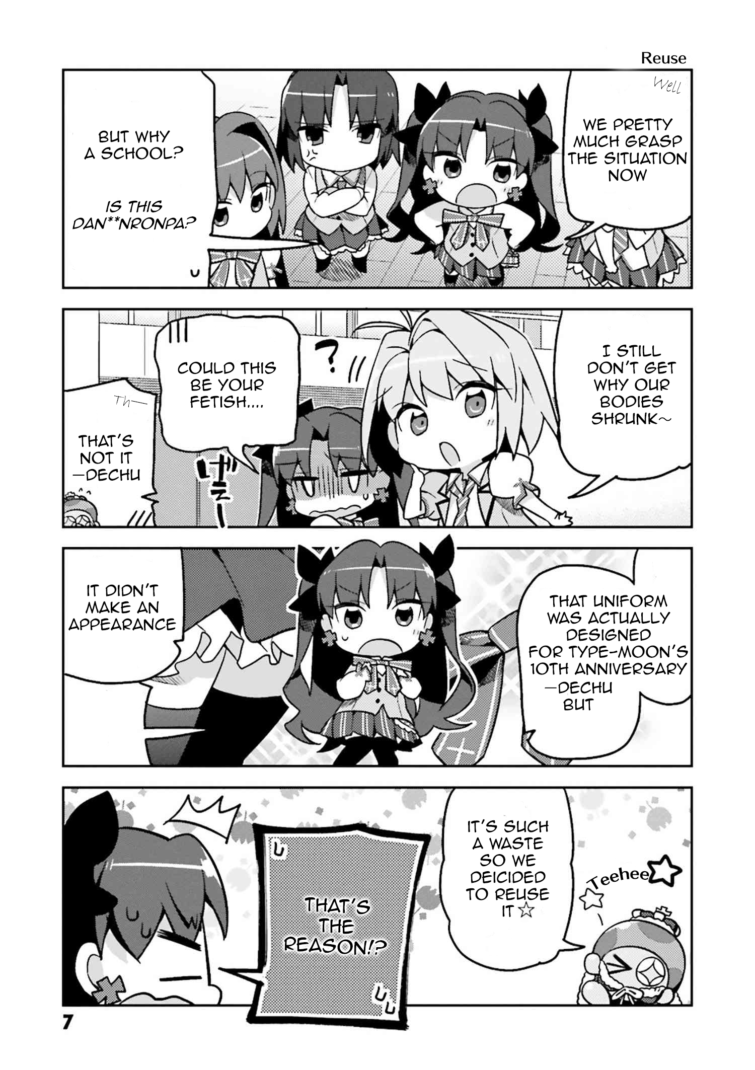 Type-Moon Gakuen - Chibi Chuki! 1st Period: Starting Bell 第9页