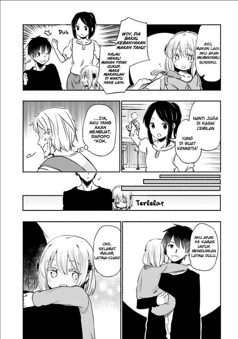 Uchi no Ko no Tame naraba, Ore wa Moshikashitara Maou mo Taoseru kamo Shirenai. Pemuda, Bertemu Seorang Gadis Kecil 第17页