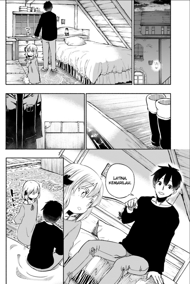 Uchi no Ko no Tame naraba, Ore wa Moshikashitara Maou mo Taoseru kamo Shirenai. Pemuda, Bertemu Seorang Gadis Kecil 第18页